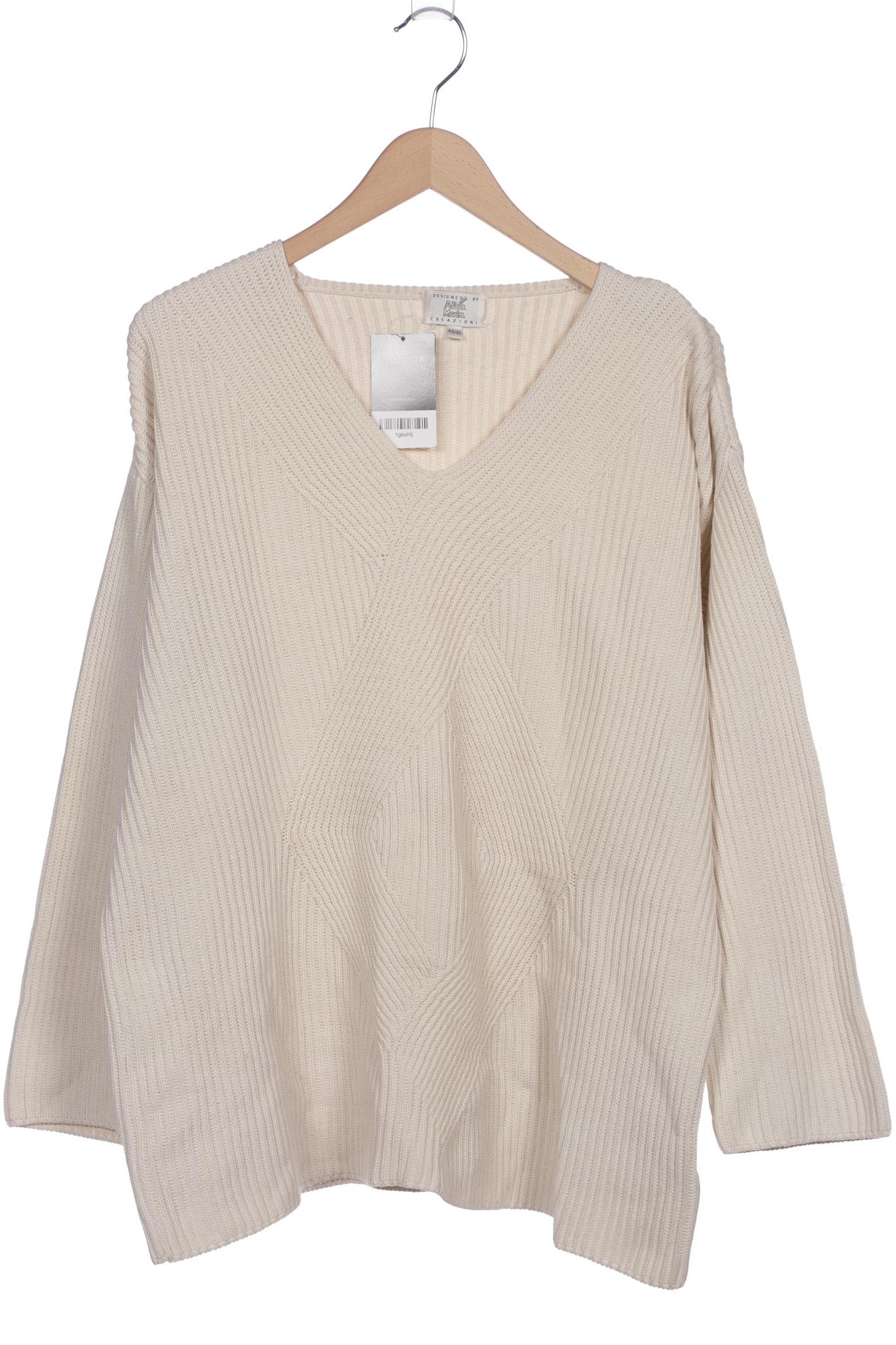 

Alba Moda Damen Pullover, cremeweiß, Gr. 44