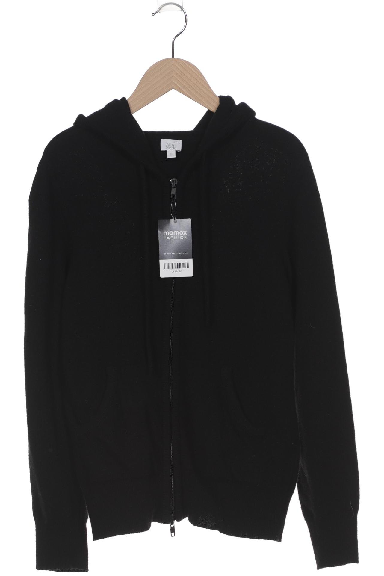 

Alba Moda Damen Kapuzenpullover, schwarz, Gr. 36
