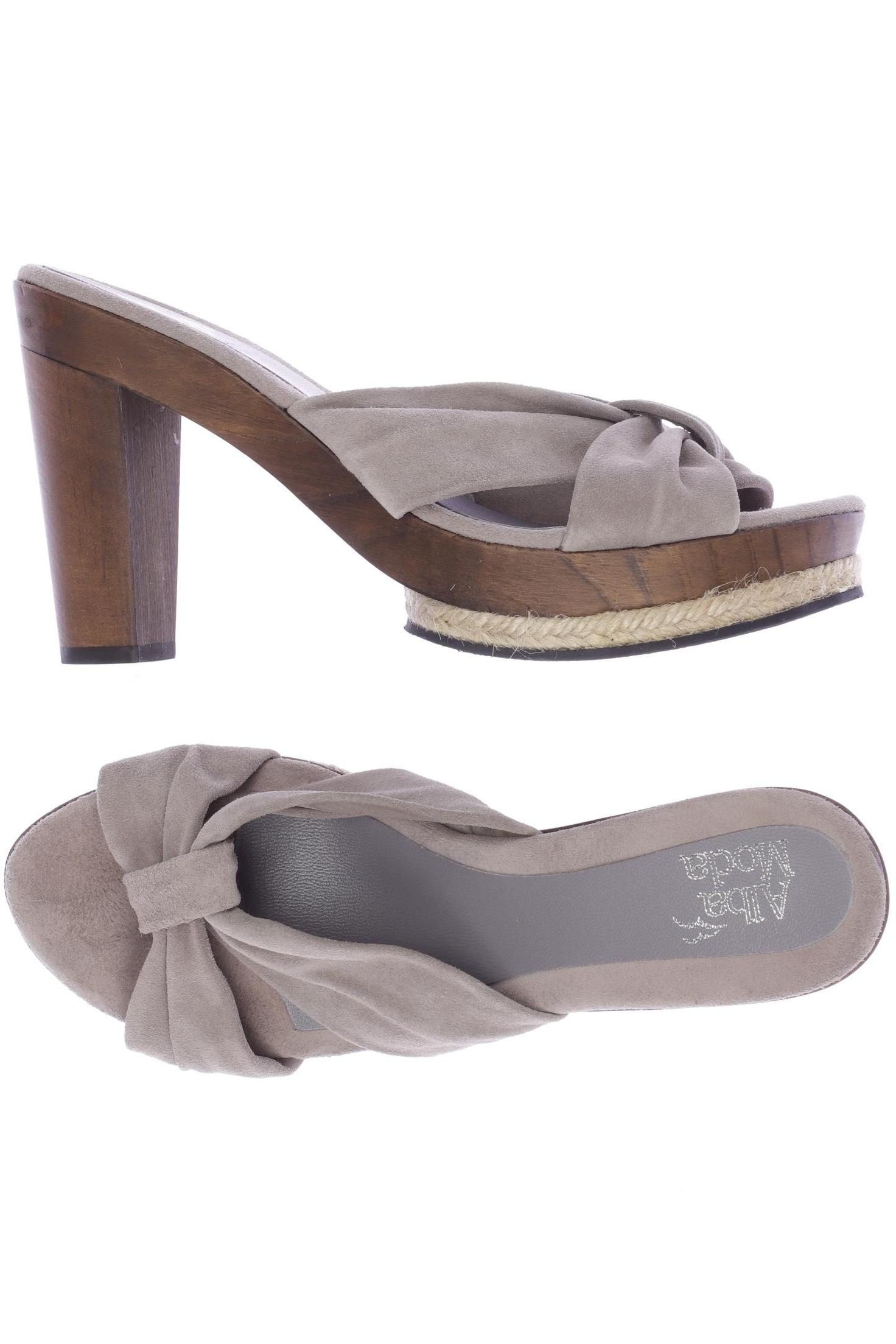 

Alba Moda Damen Sandale, grau, Gr. 38