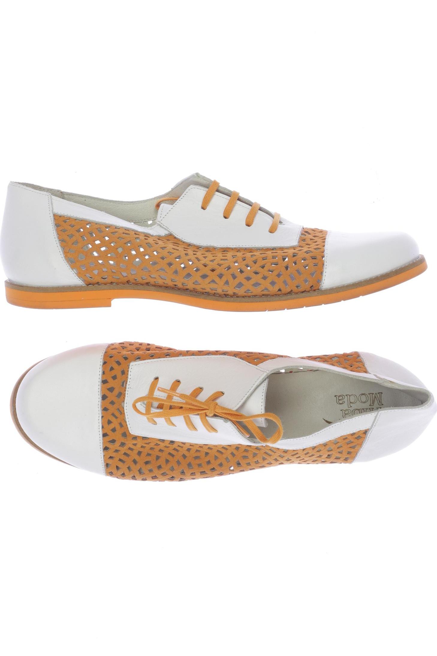 

Alba Moda Damen Halbschuh, orange, Gr. 41