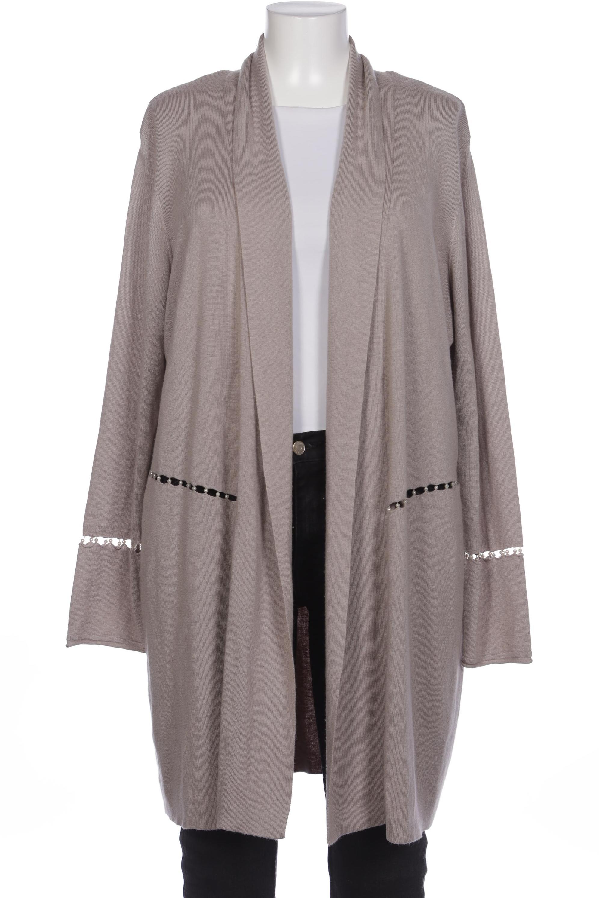 

Alba Moda Damen Strickjacke, grau, Gr. 48