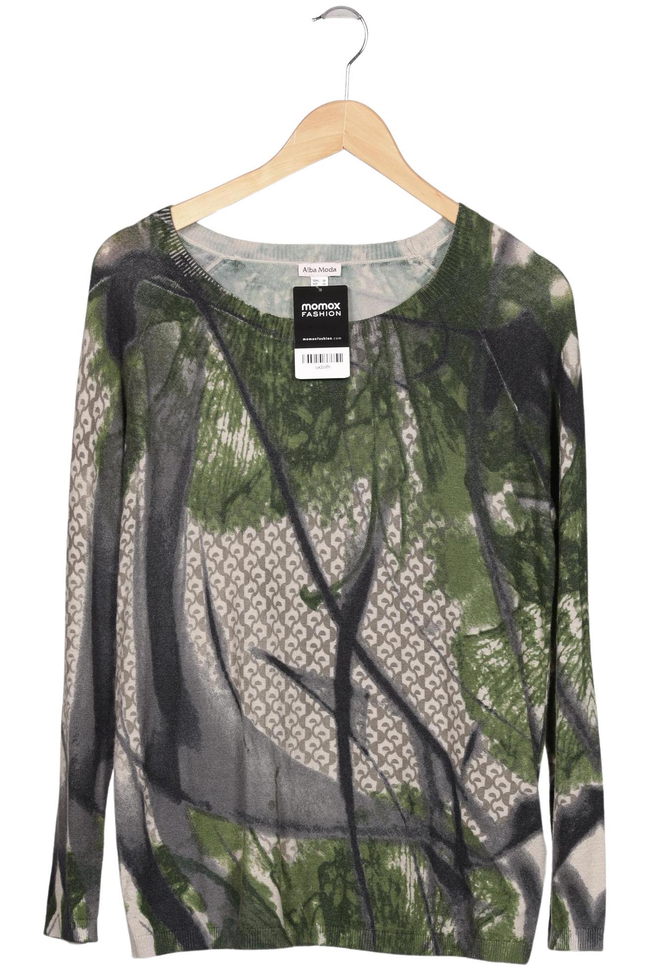 

Alba Moda Damen Pullover, grün, Gr. 38