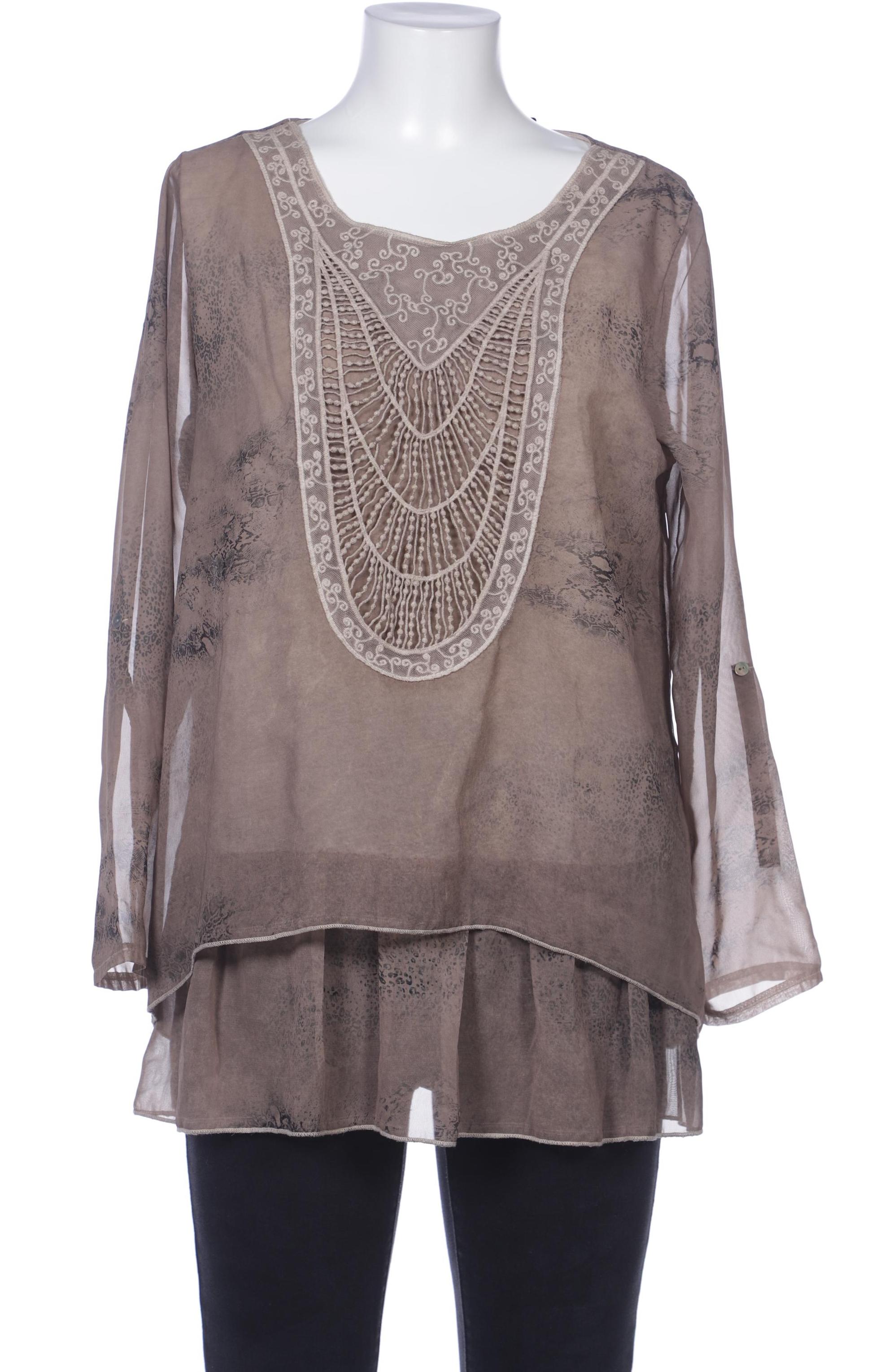 

Alba Moda Damen Bluse, braun, Gr. 42