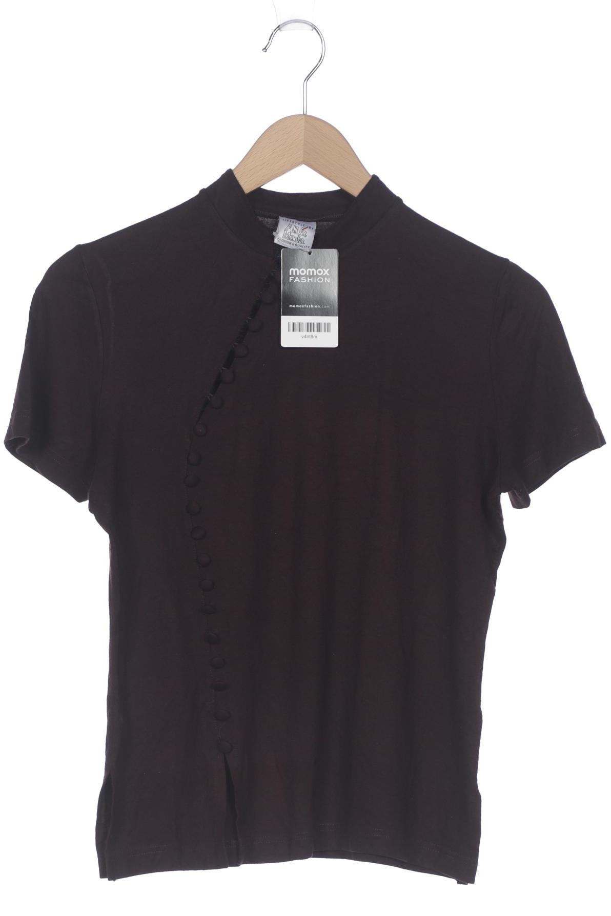 

Alba Moda Damen T-Shirt, braun, Gr. 38