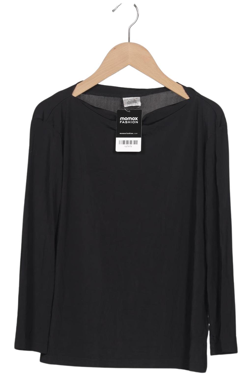 

Alba Moda Damen Langarmshirt, schwarz, Gr. 44