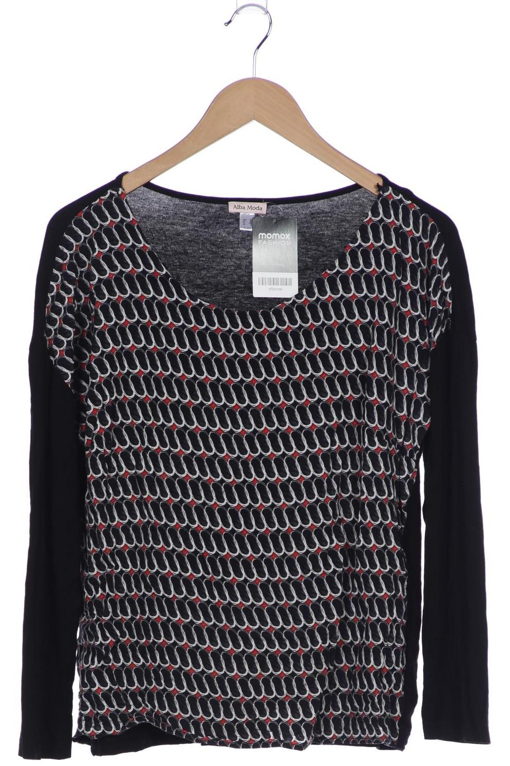 

Alba Moda Damen Langarmshirt, schwarz, Gr. 44