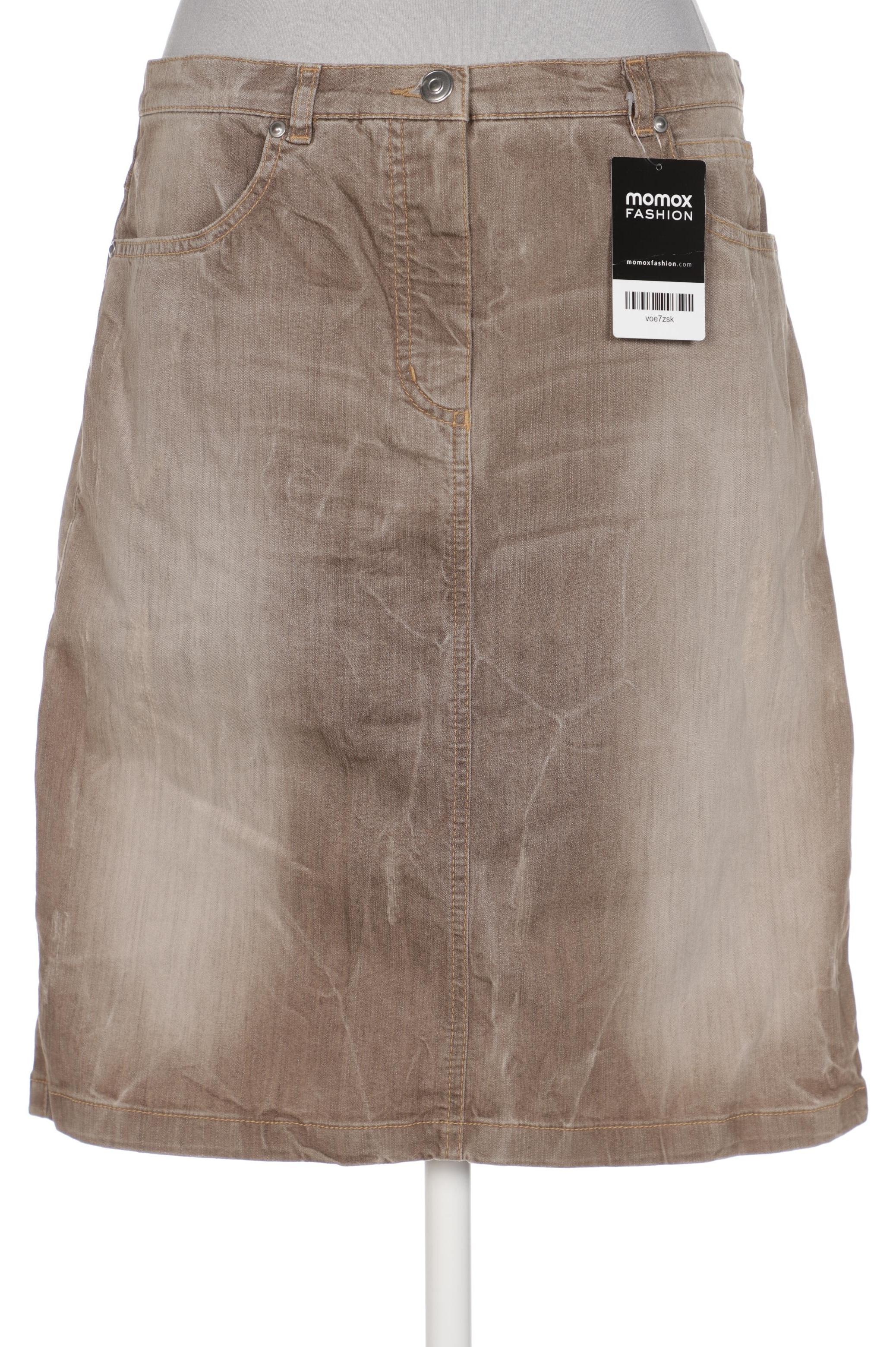 

Alba Moda Damen Rock, beige, Gr. 40