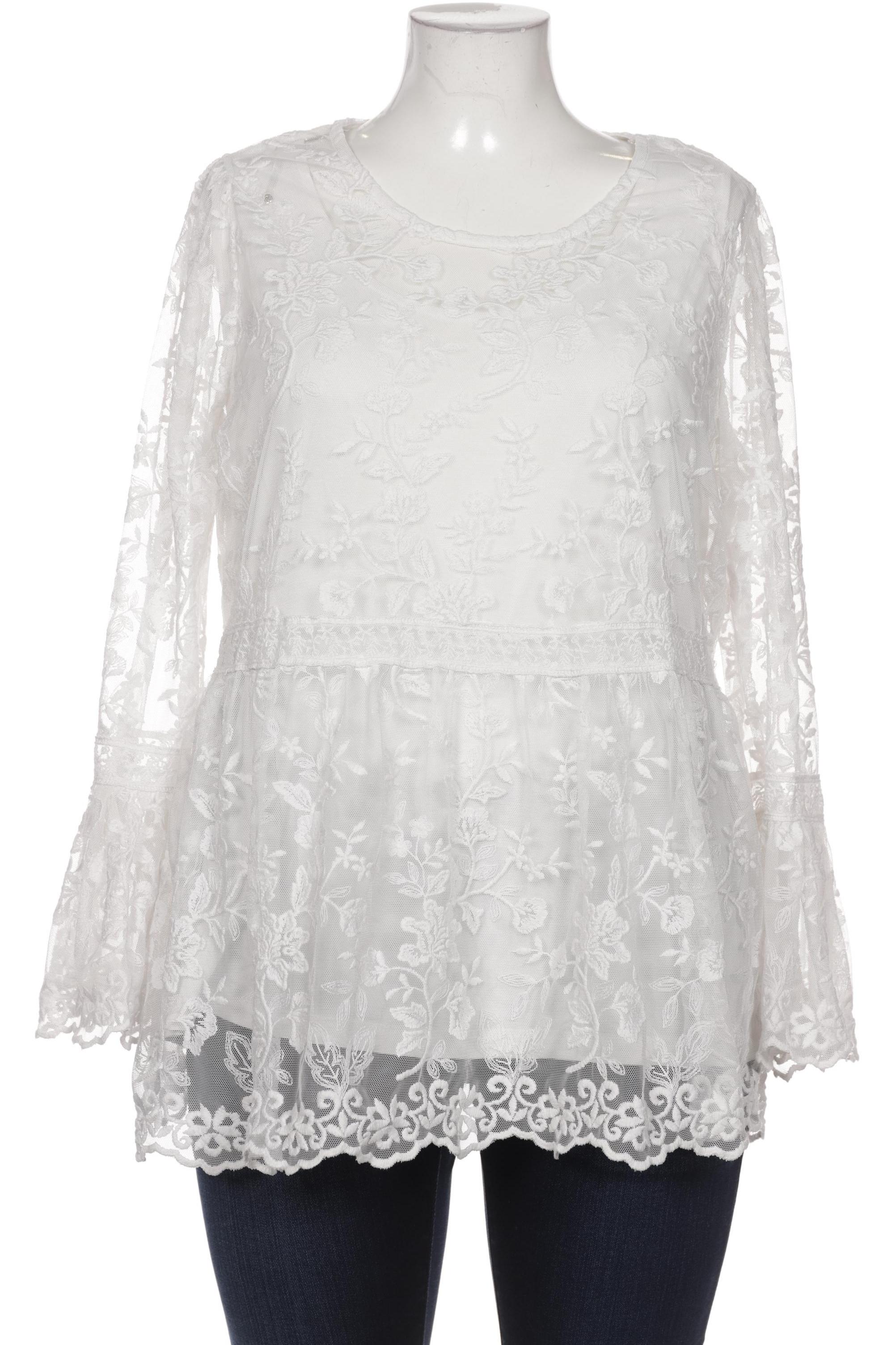 

Alba Moda Damen Bluse, weiß, Gr. 48