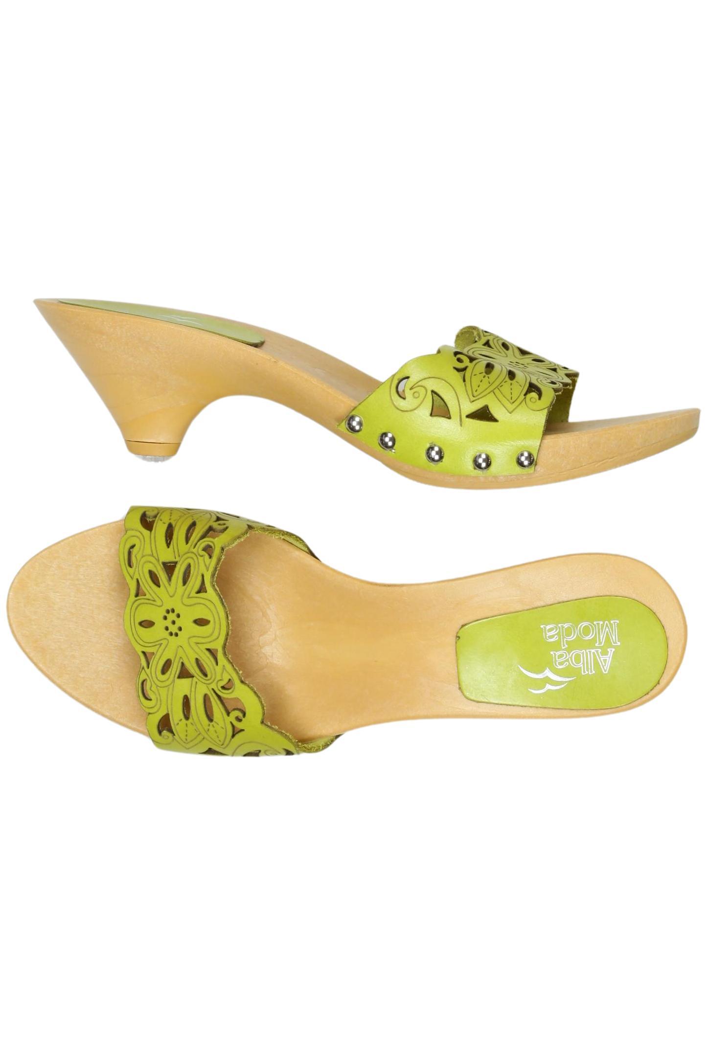 

Alba Moda Damen Sandale, grün, Gr. 37