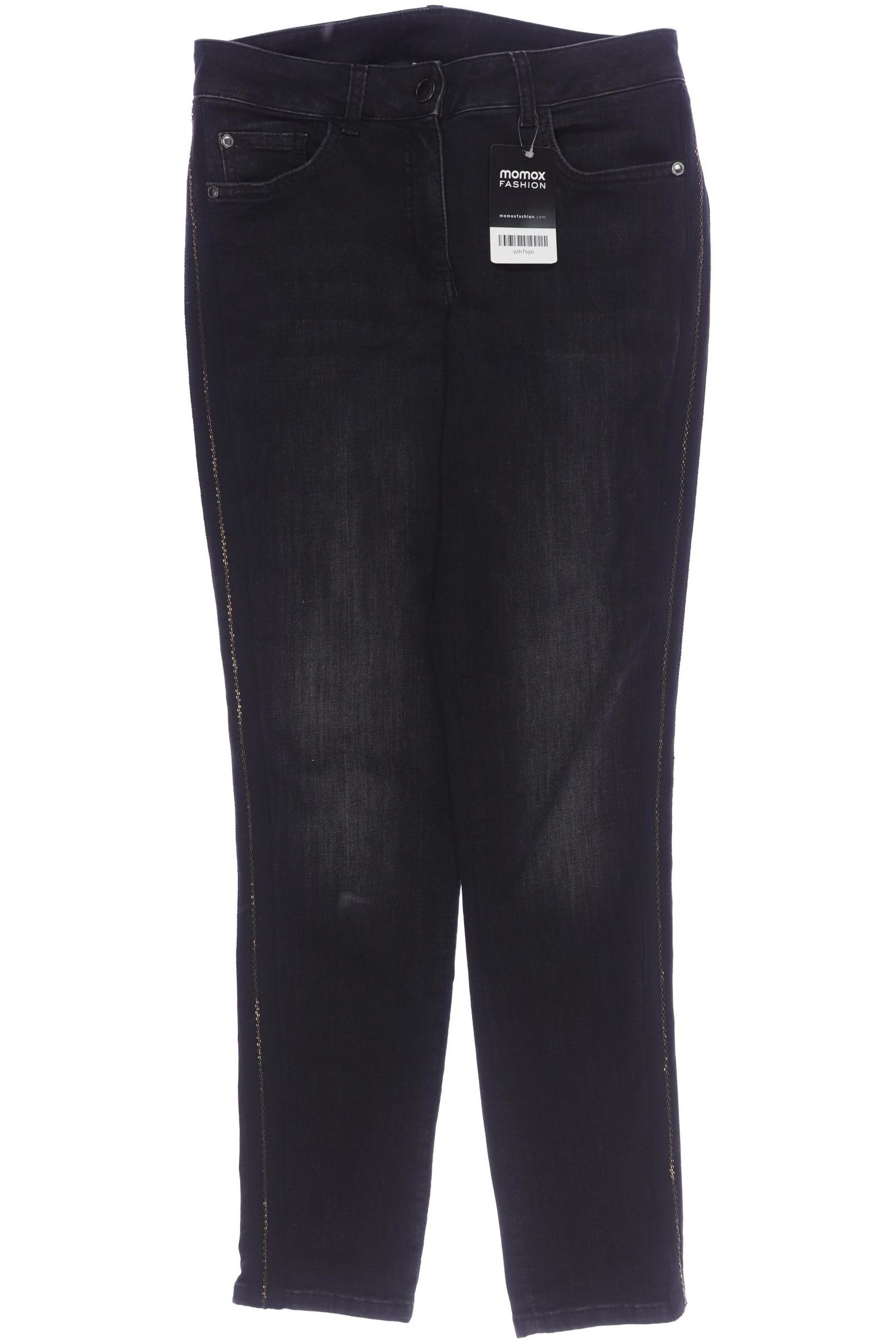 

Alba Moda Damen Jeans, schwarz, Gr. 38