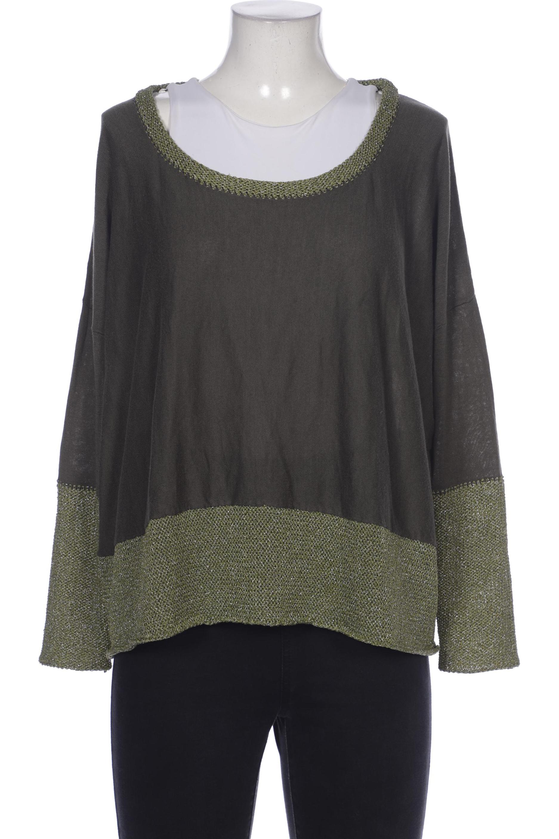 

Alba Moda Damen Pullover, grün, Gr. 40