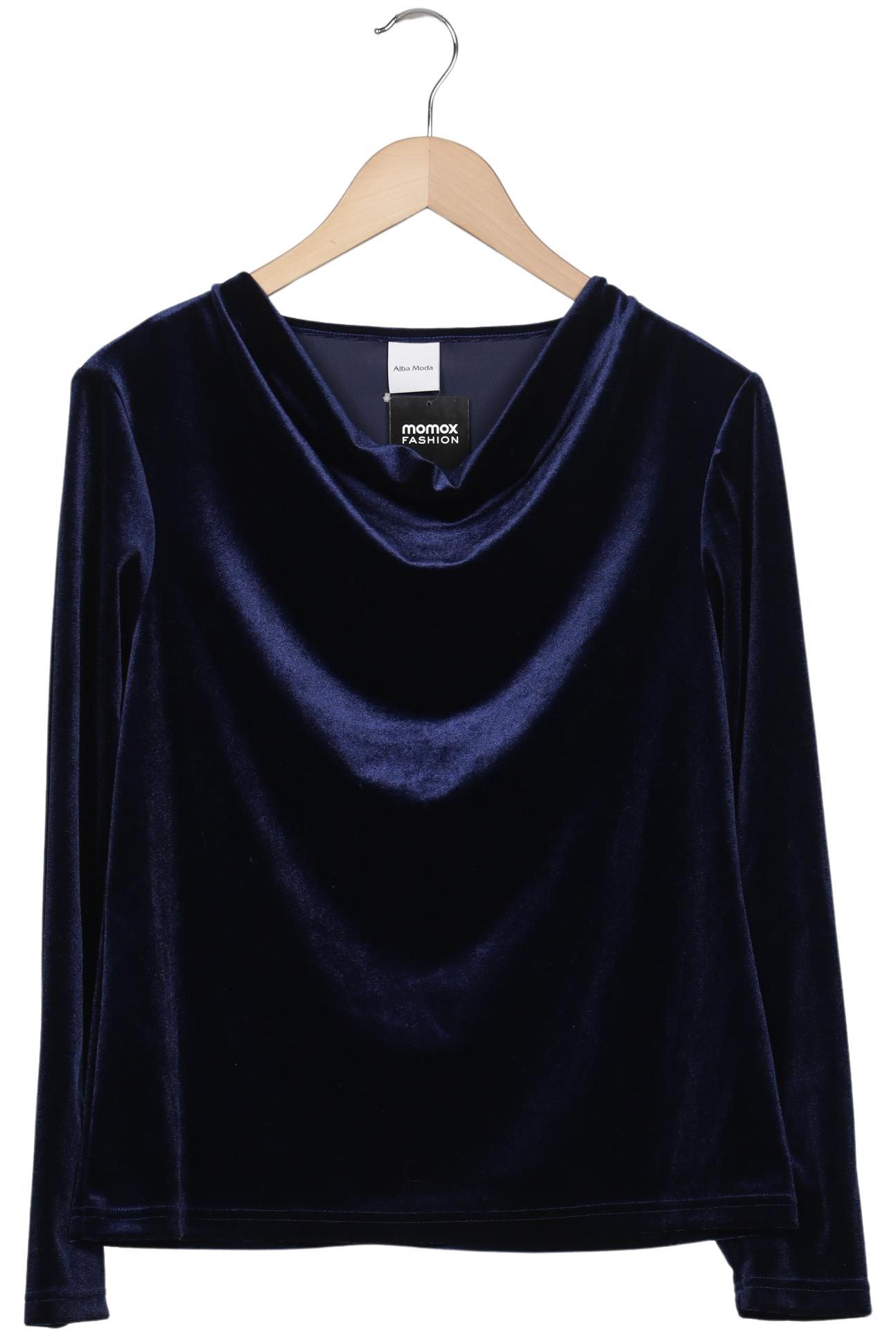 

Alba Moda Damen Langarmshirt, marineblau, Gr. 38