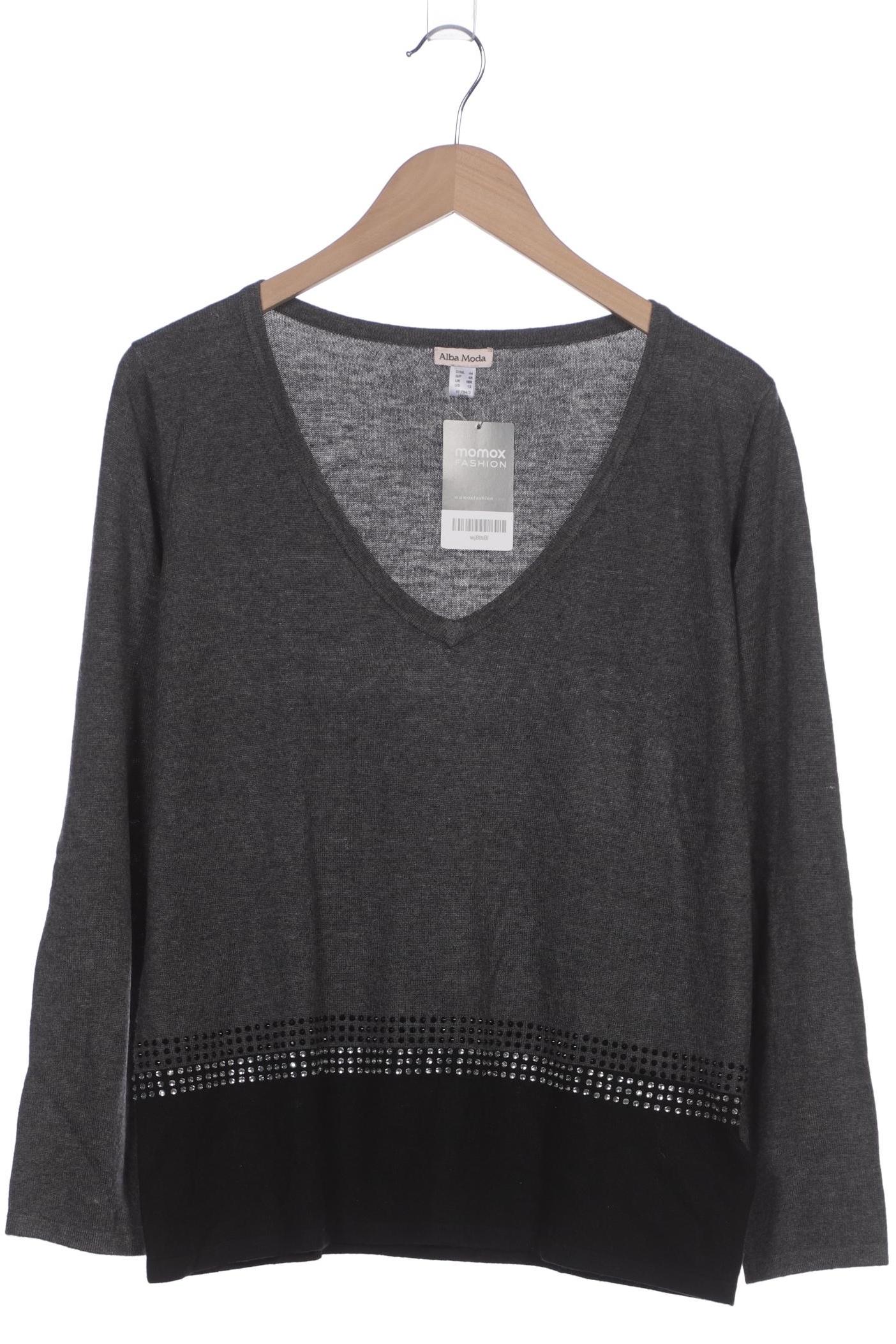 

Alba Moda Damen Pullover, grau, Gr. 44