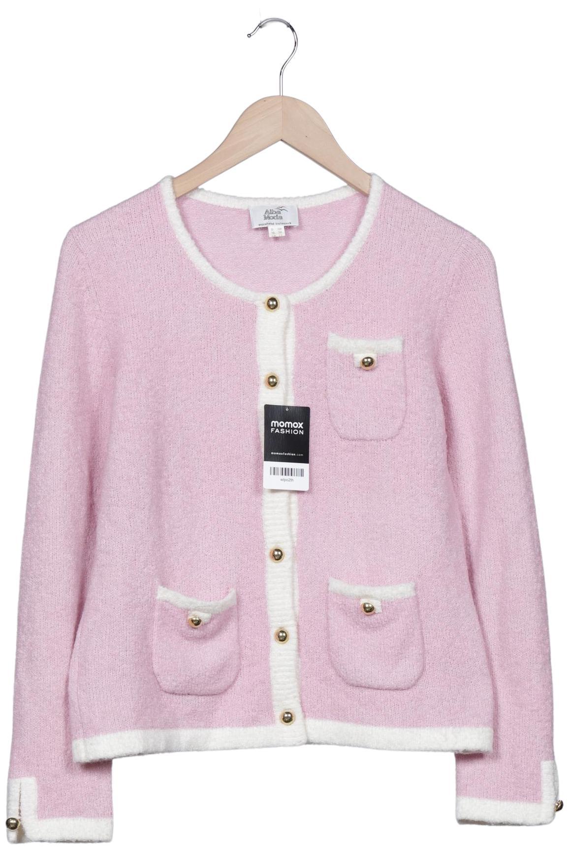 

Alba Moda Damen Strickjacke, pink, Gr. 38