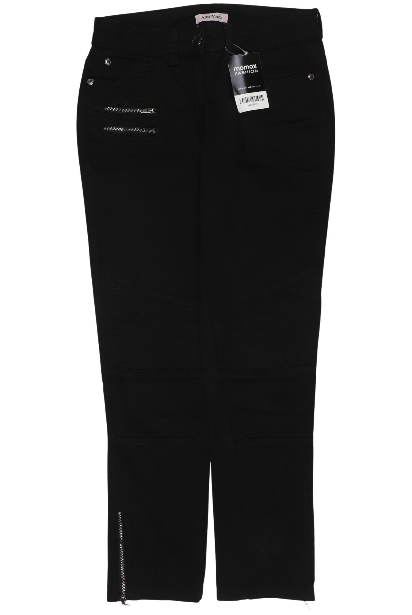 

Alba Moda Damen Jeans, schwarz, Gr. 25