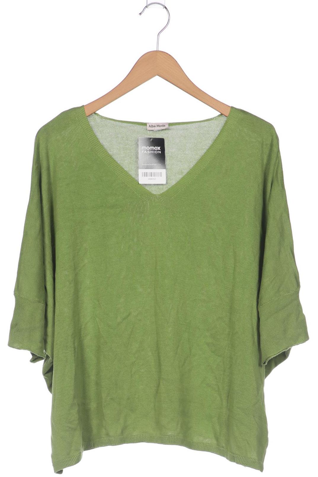 

Alba Moda Damen Pullover, grün, Gr. 46