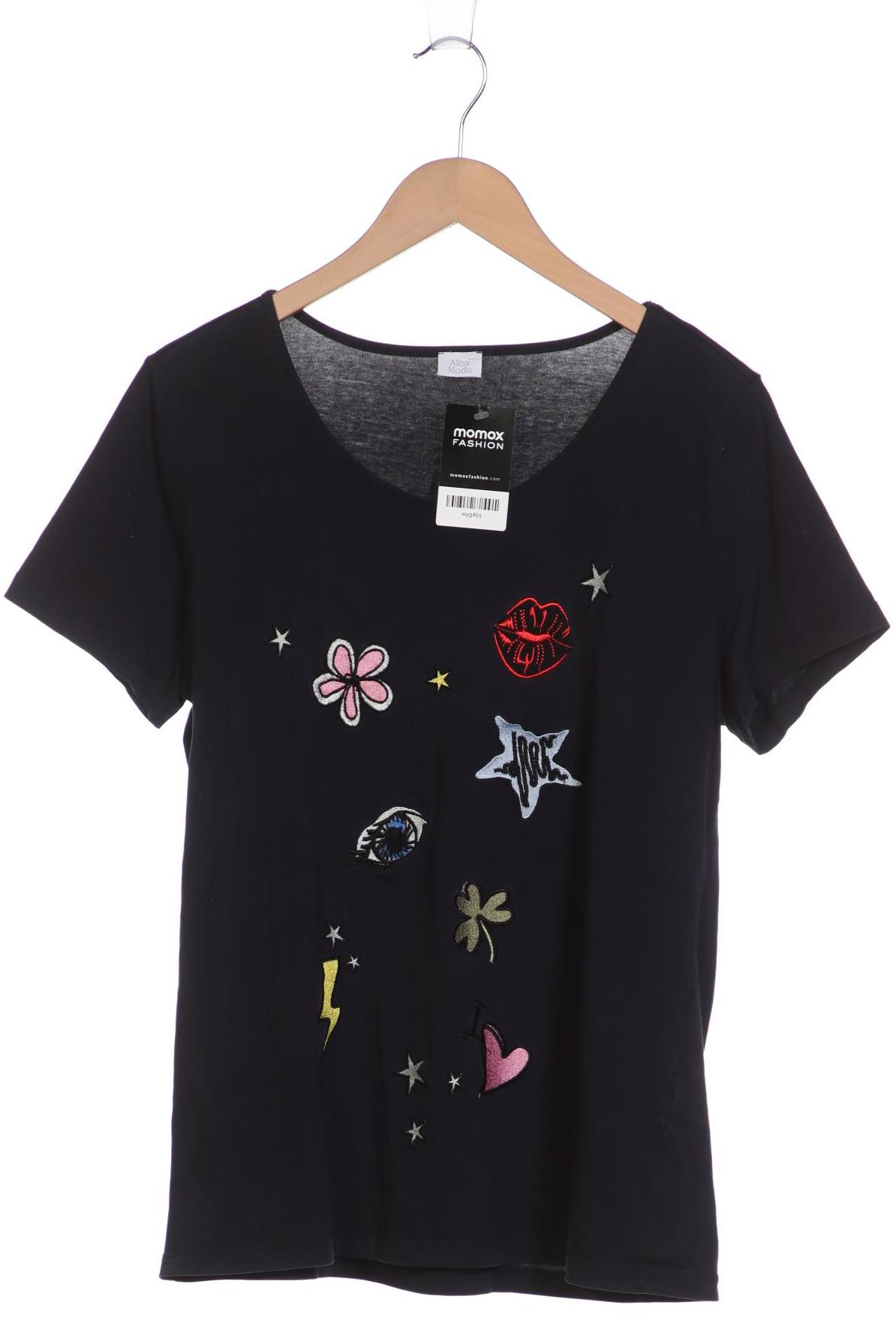 

Alba Moda Damen T-Shirt, marineblau