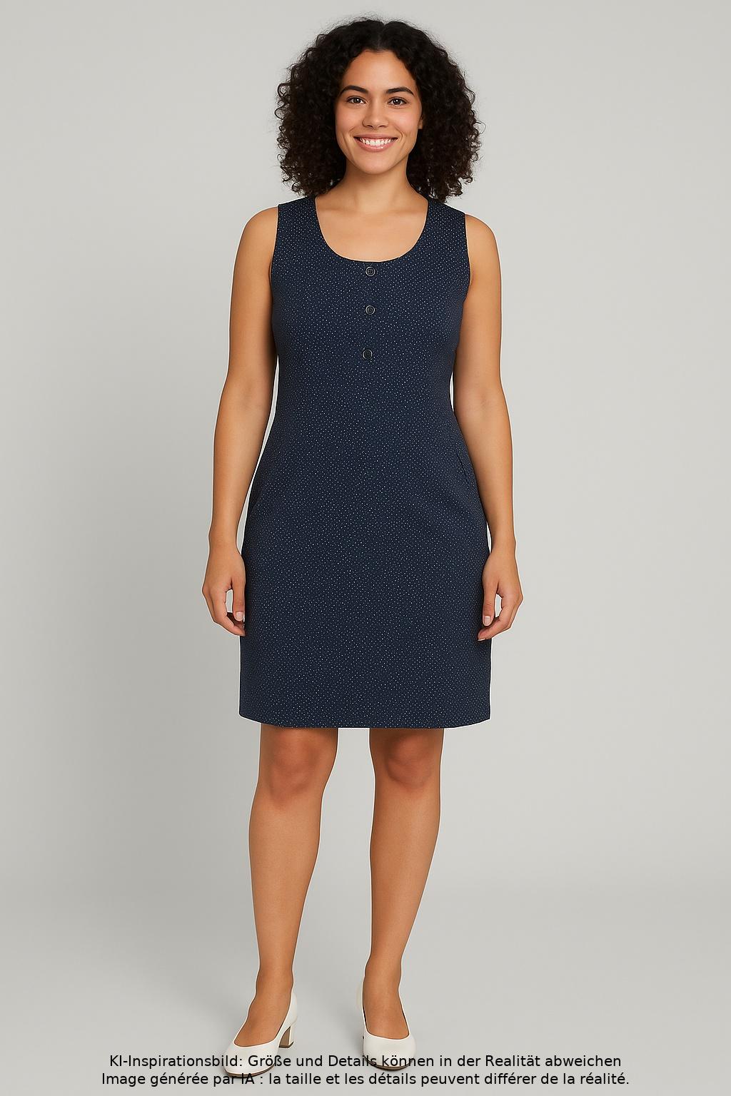 

Alba Moda Damen Kleid, marineblau, Gr. 44