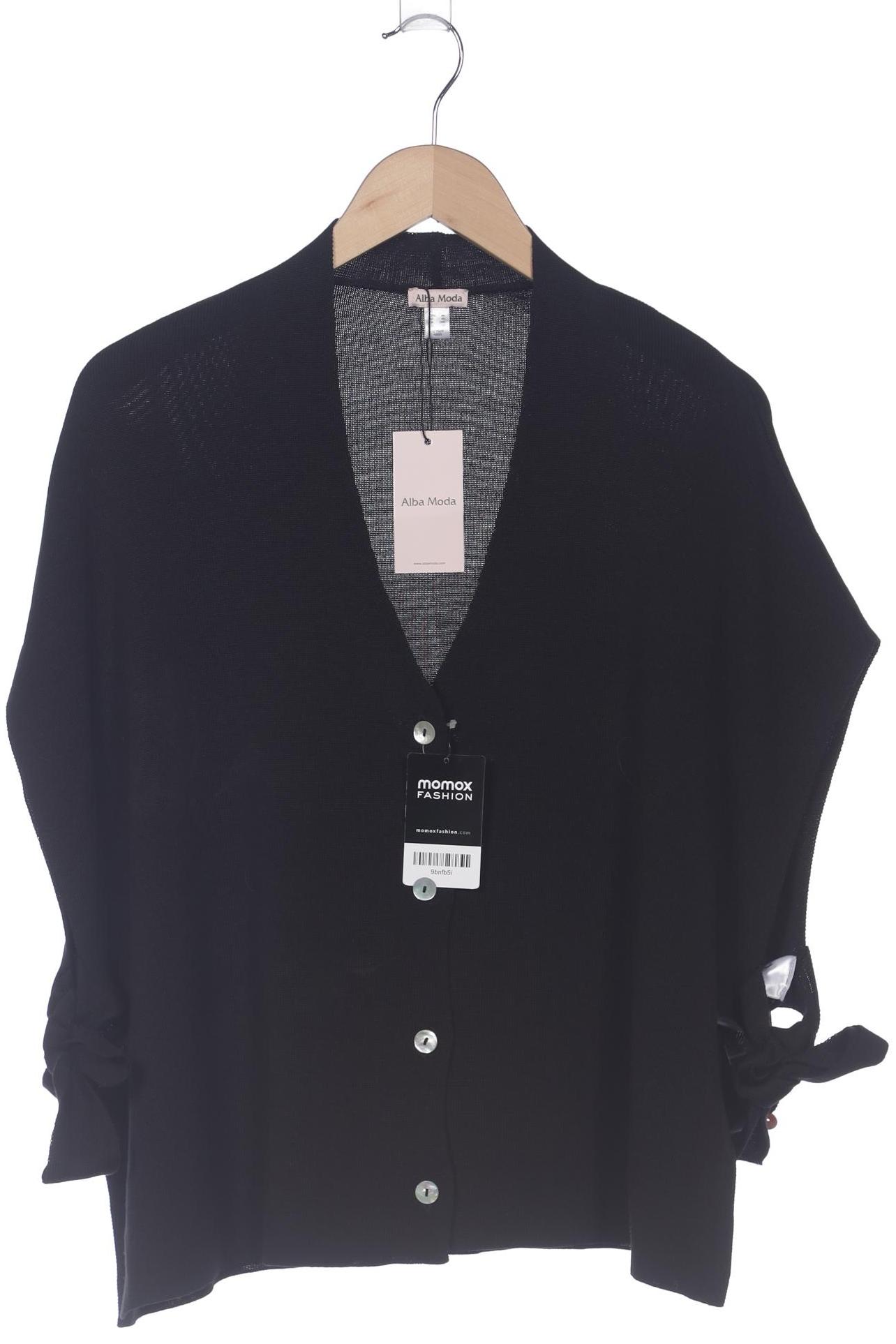 

Alba Moda Damen Strickjacke, schwarz, Gr. 44