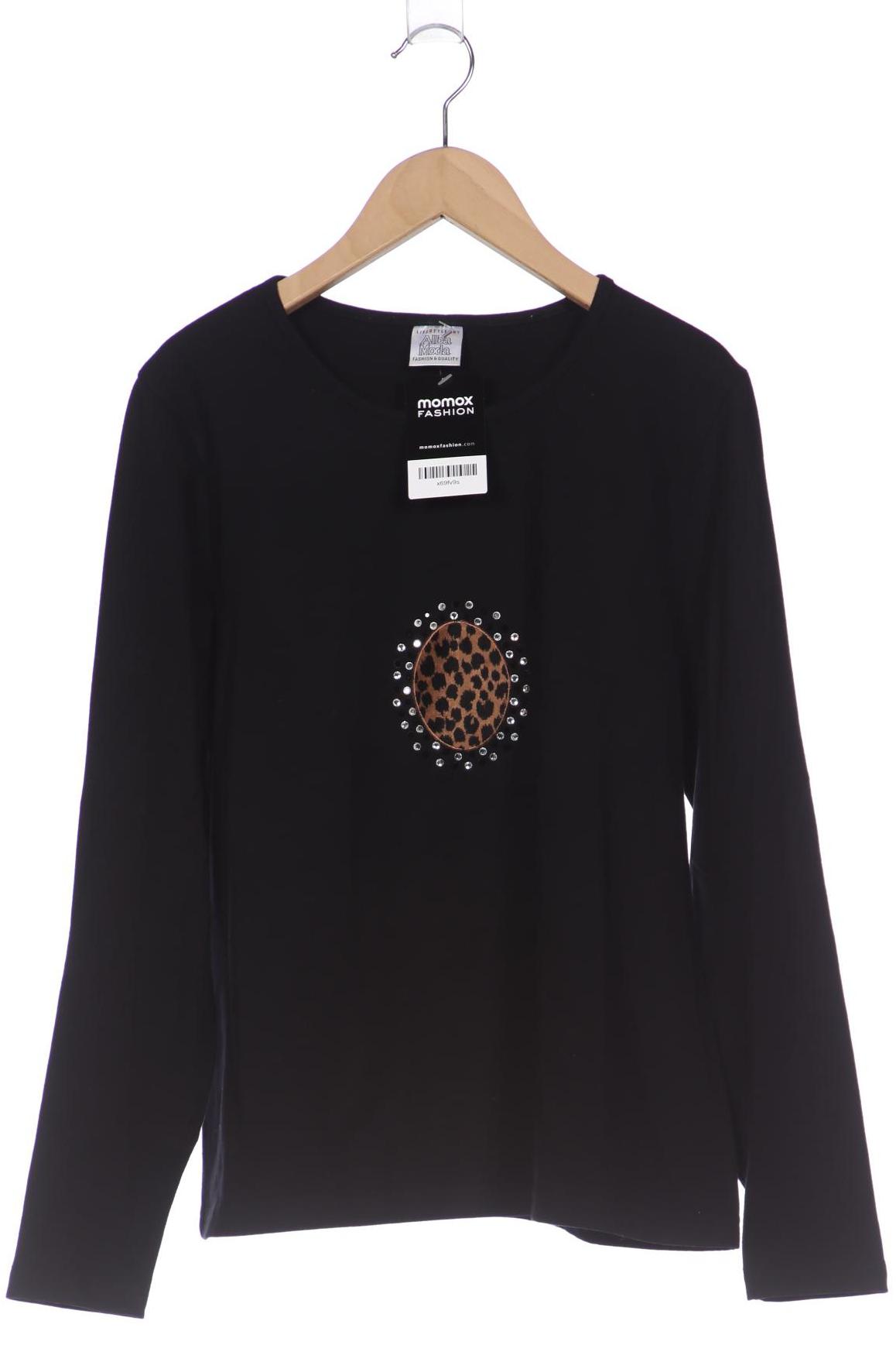 

Alba Moda Damen Langarmshirt, schwarz
