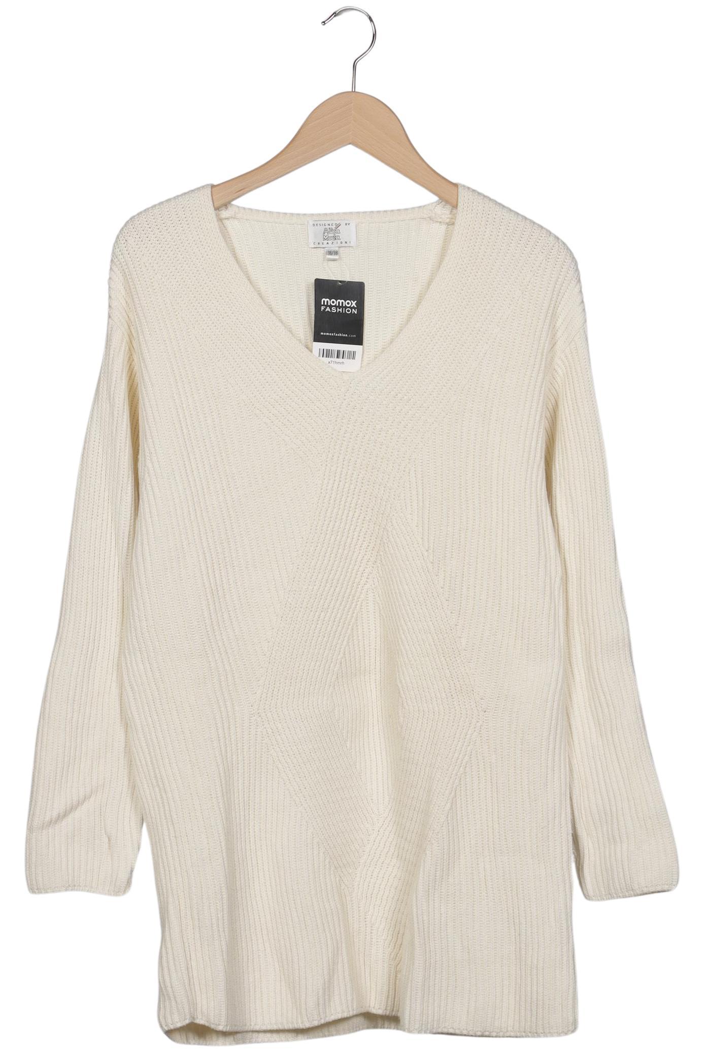 

Alba Moda Damen Pullover, cremeweiß, Gr. 36