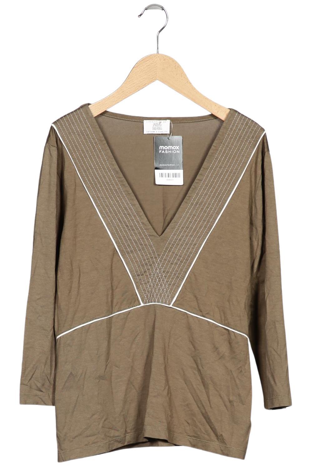 

Alba Moda Damen Langarmshirt, grün, Gr. 38