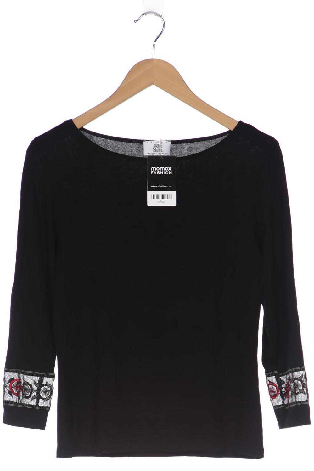 

Alba Moda Damen Langarmshirt, schwarz