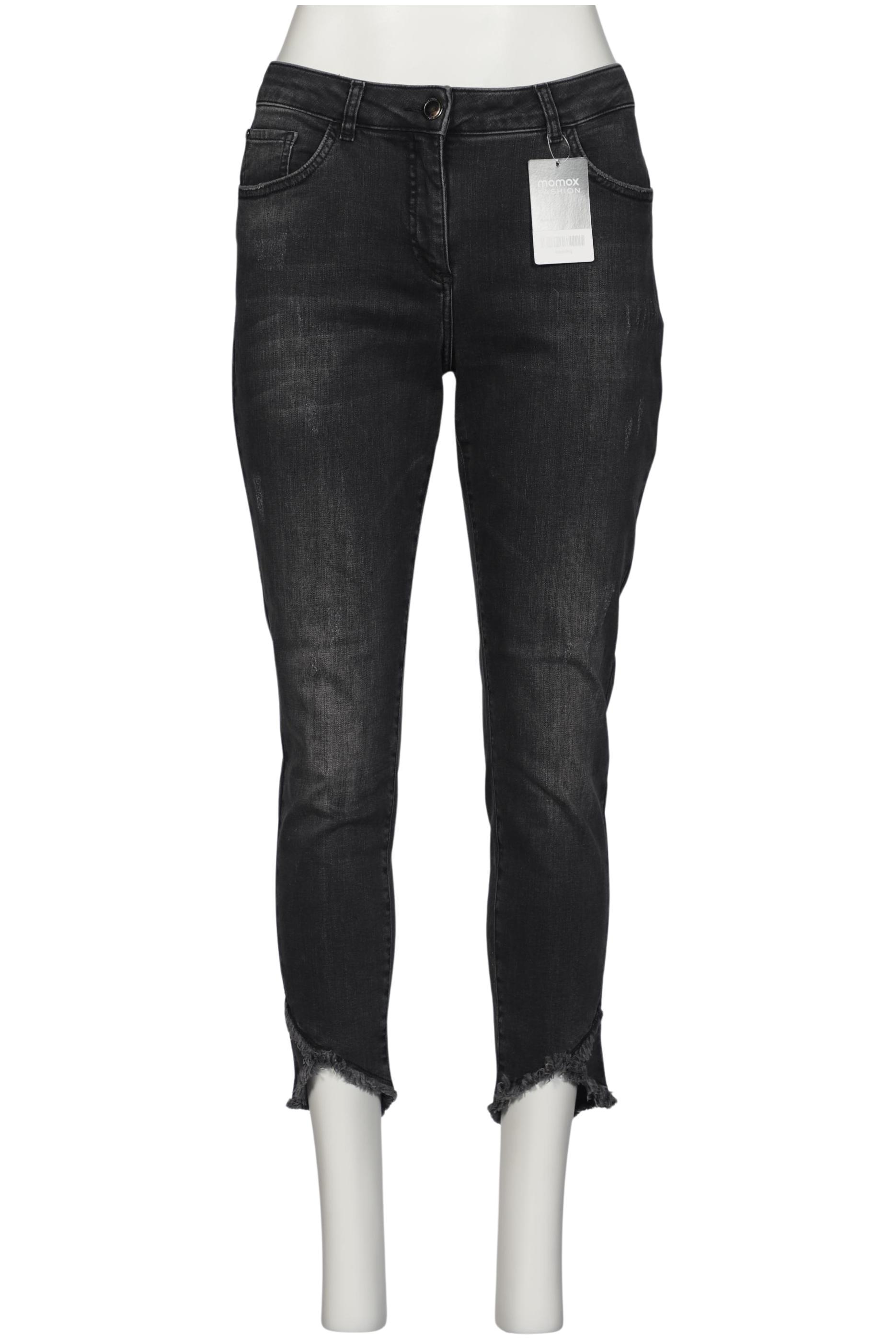 

Alba Moda Damen Jeans, schwarz, Gr. 42