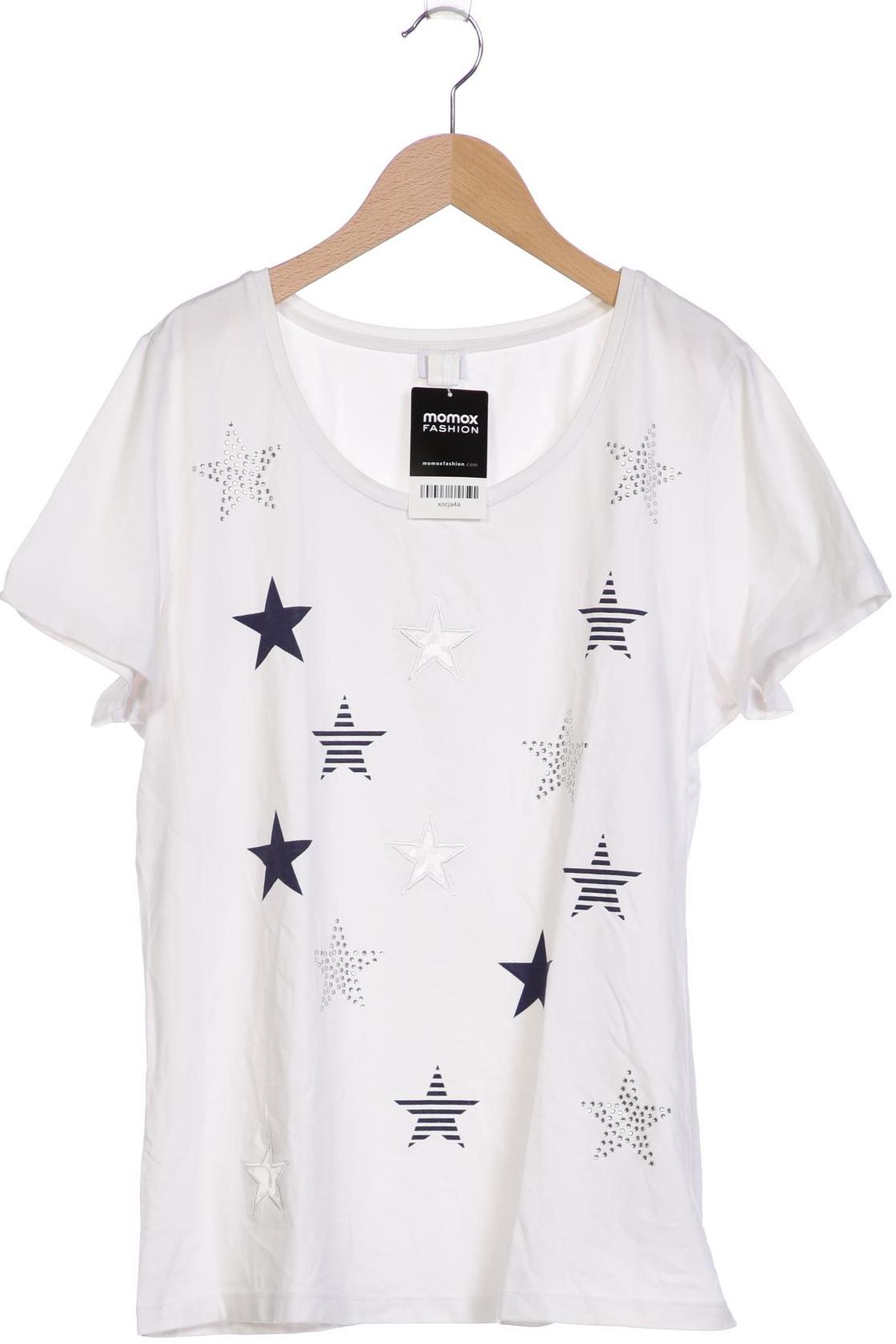 

Alba Moda Damen T-Shirt, weiß, Gr. 44