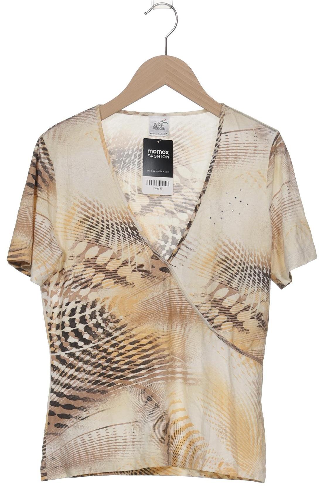 

Alba Moda Damen T-Shirt, beige, Gr. 38
