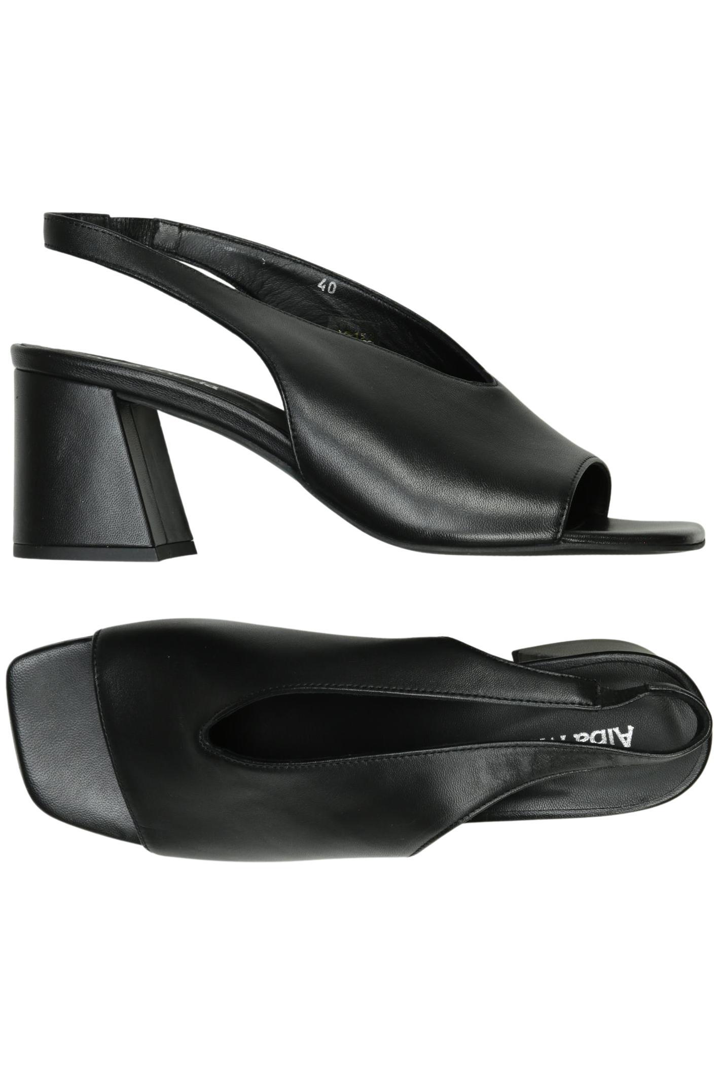 

Alba Moda Damen Sandale, schwarz, Gr. 40