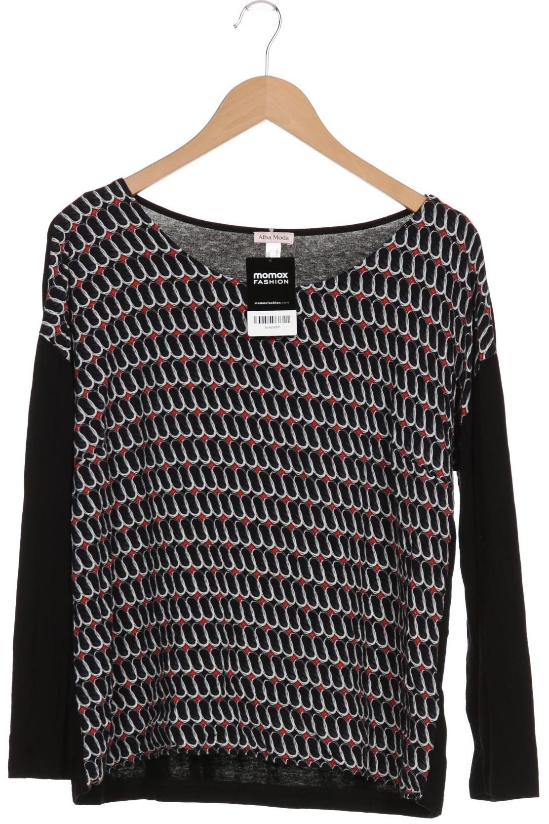 

Alba Moda Damen Langarmshirt, schwarz, Gr. 44
