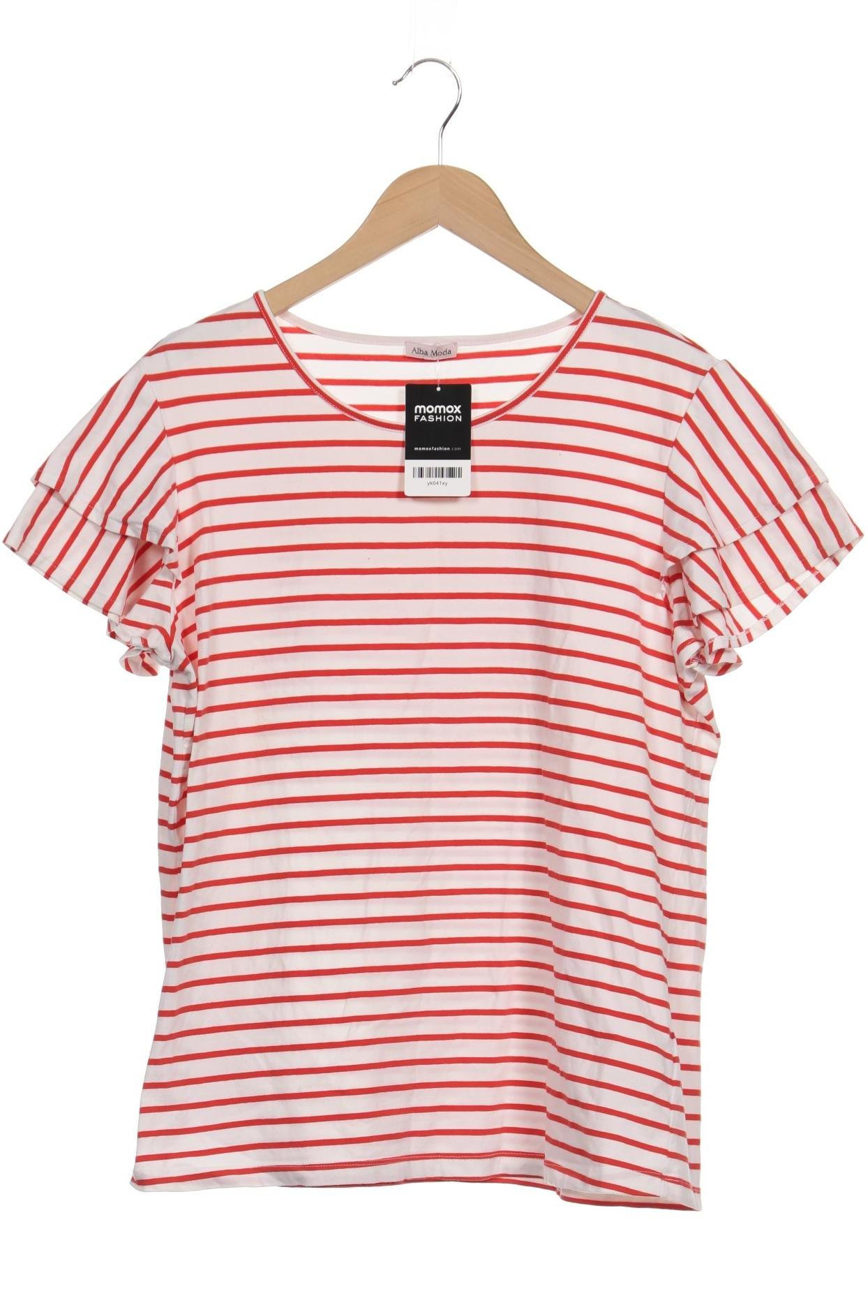 

Alba Moda Damen T-Shirt, cremeweiß, Gr. 48