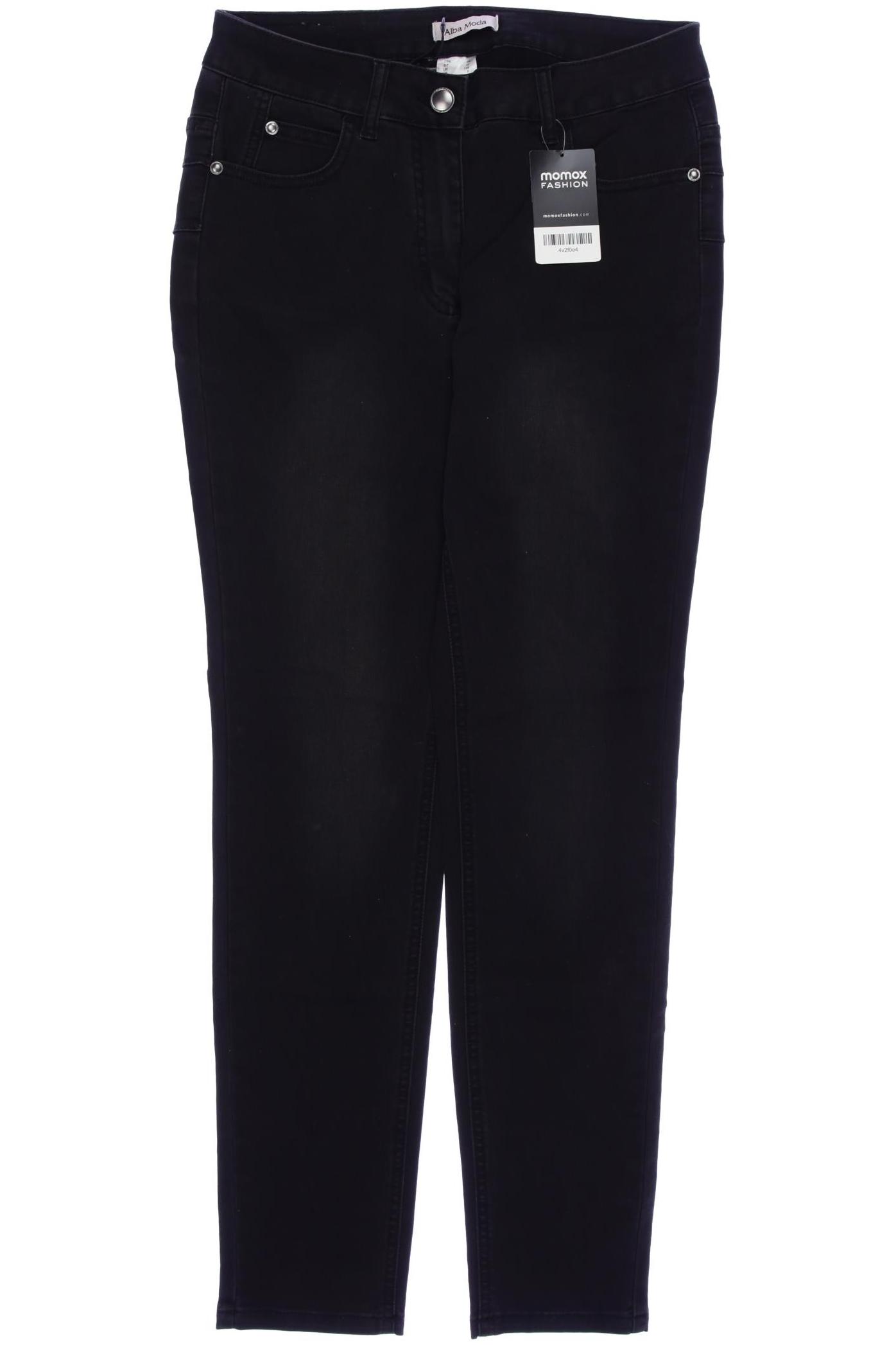 

Alba Moda Damen Jeans, schwarz, Gr. 40