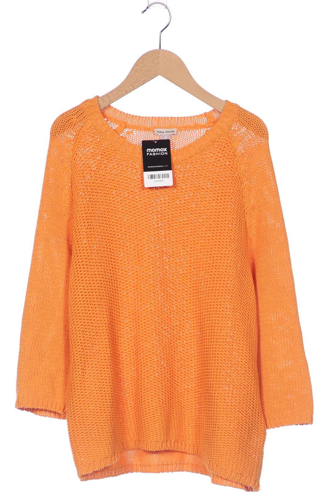 

Alba Moda Damen Pullover, orange, Gr. 42