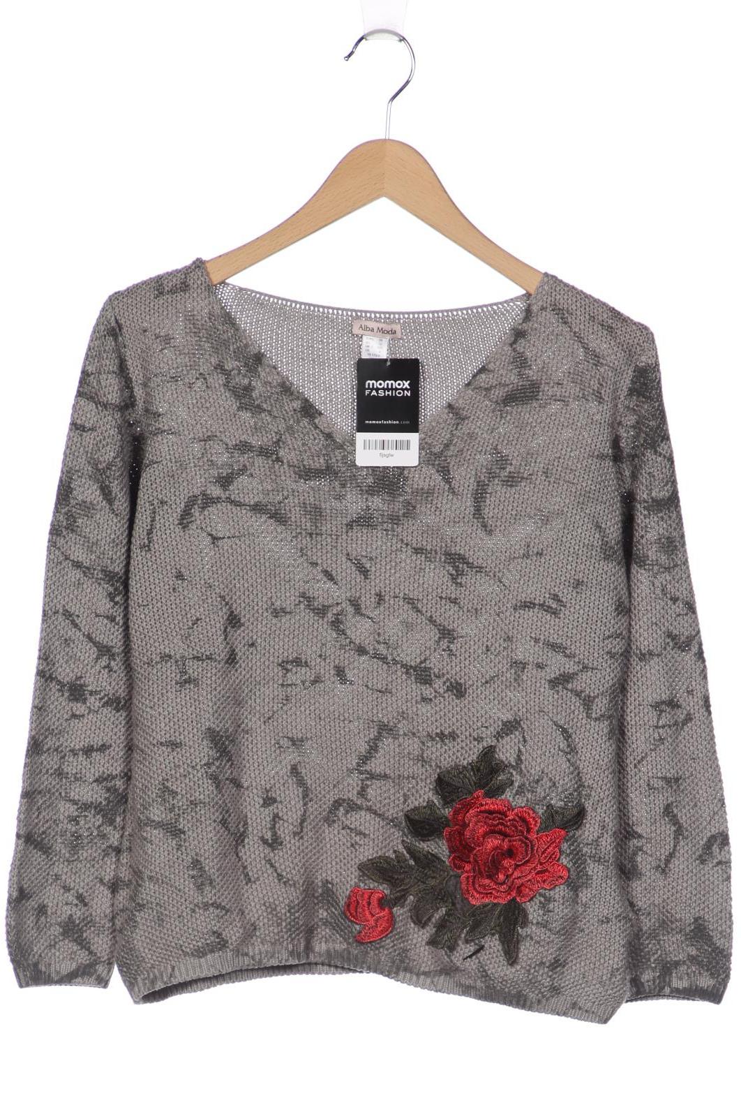 

Alba Moda Damen Pullover, grau, Gr. 36