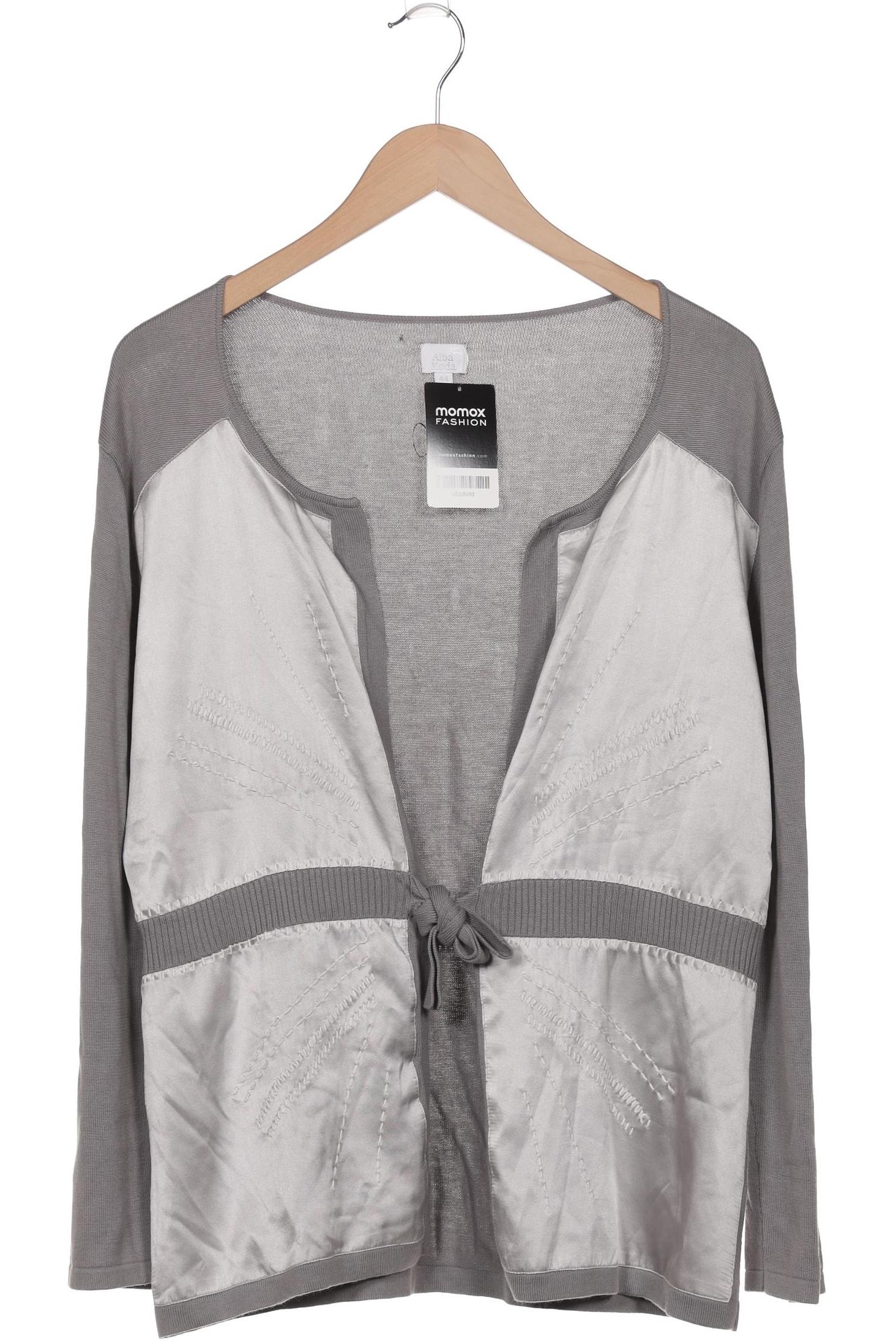 

Alba Moda Damen Strickjacke, grau, Gr. 44