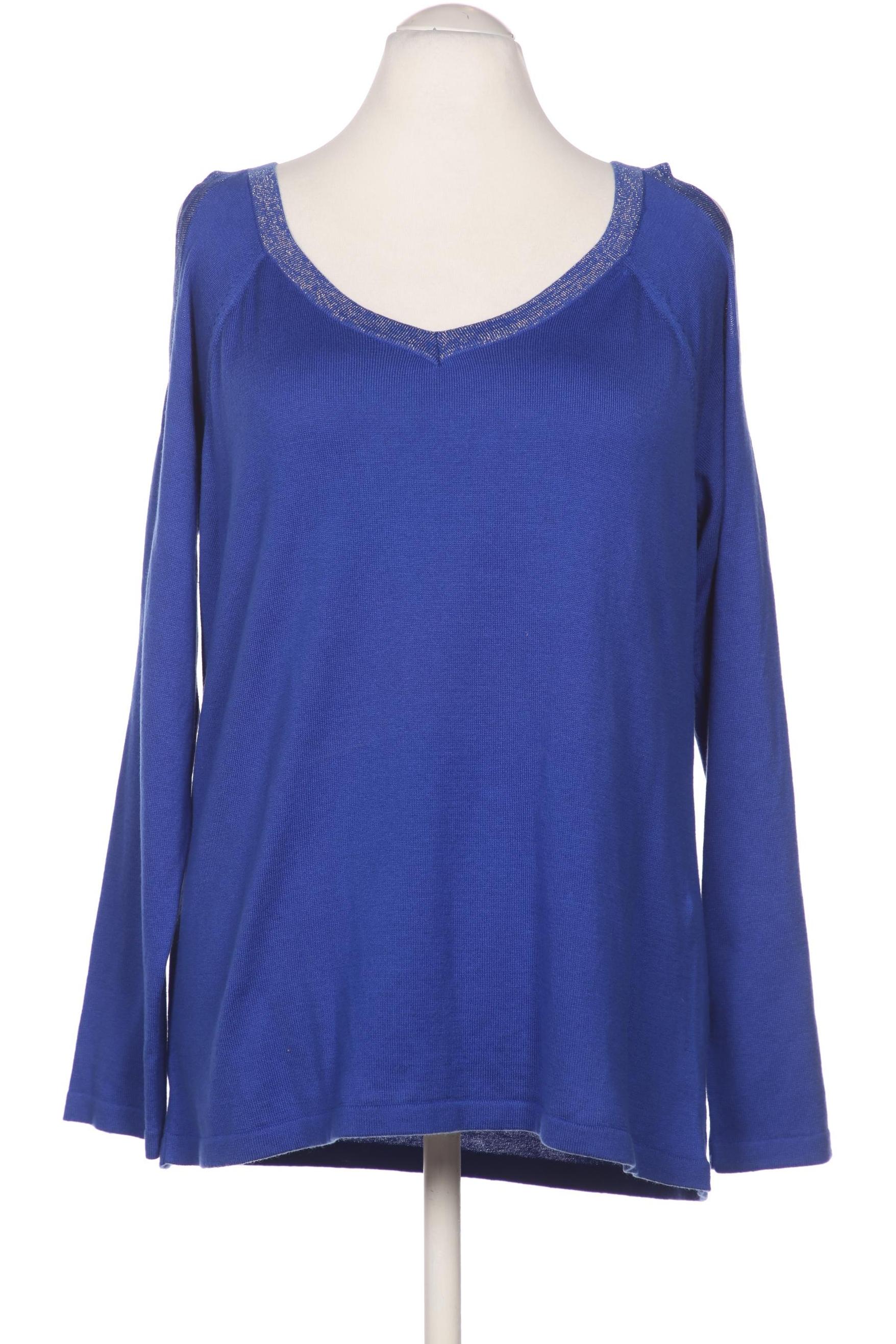Thumbnail - Alba Moda Damen Pullover, blau, Gr. 46