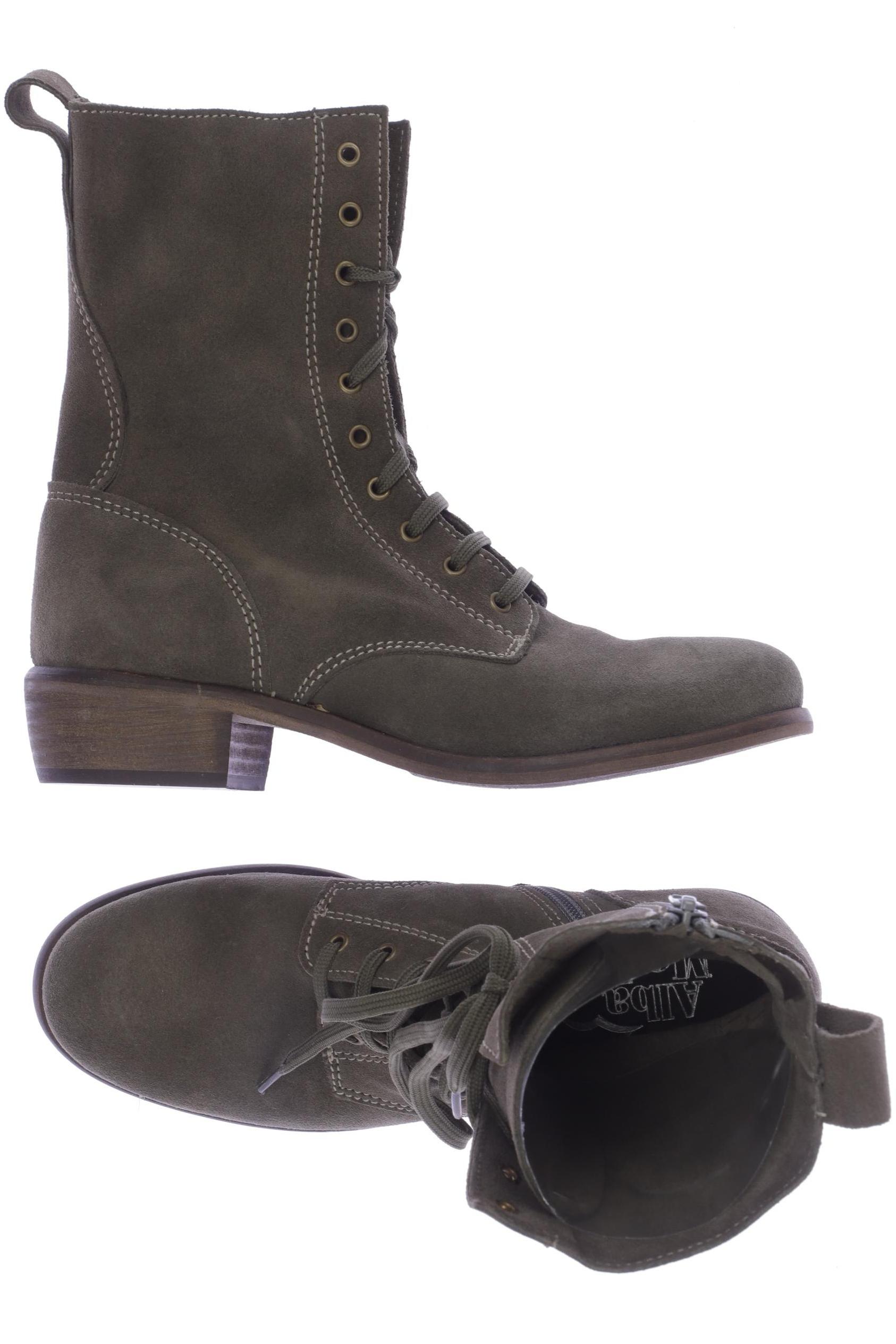 

Alba Moda Damen Stiefelette, grün