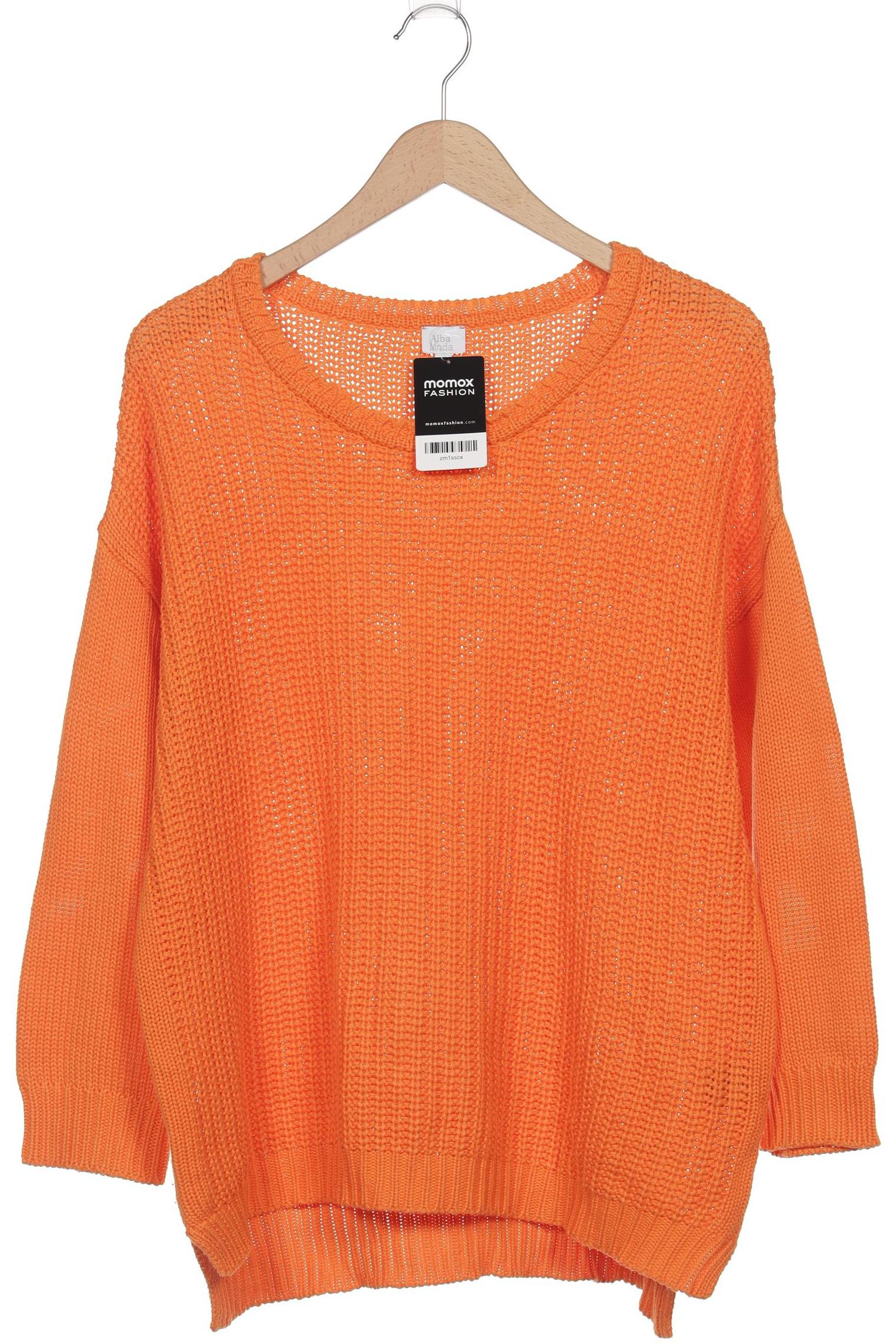 

Alba Moda Damen Pullover, orange, Gr. 46