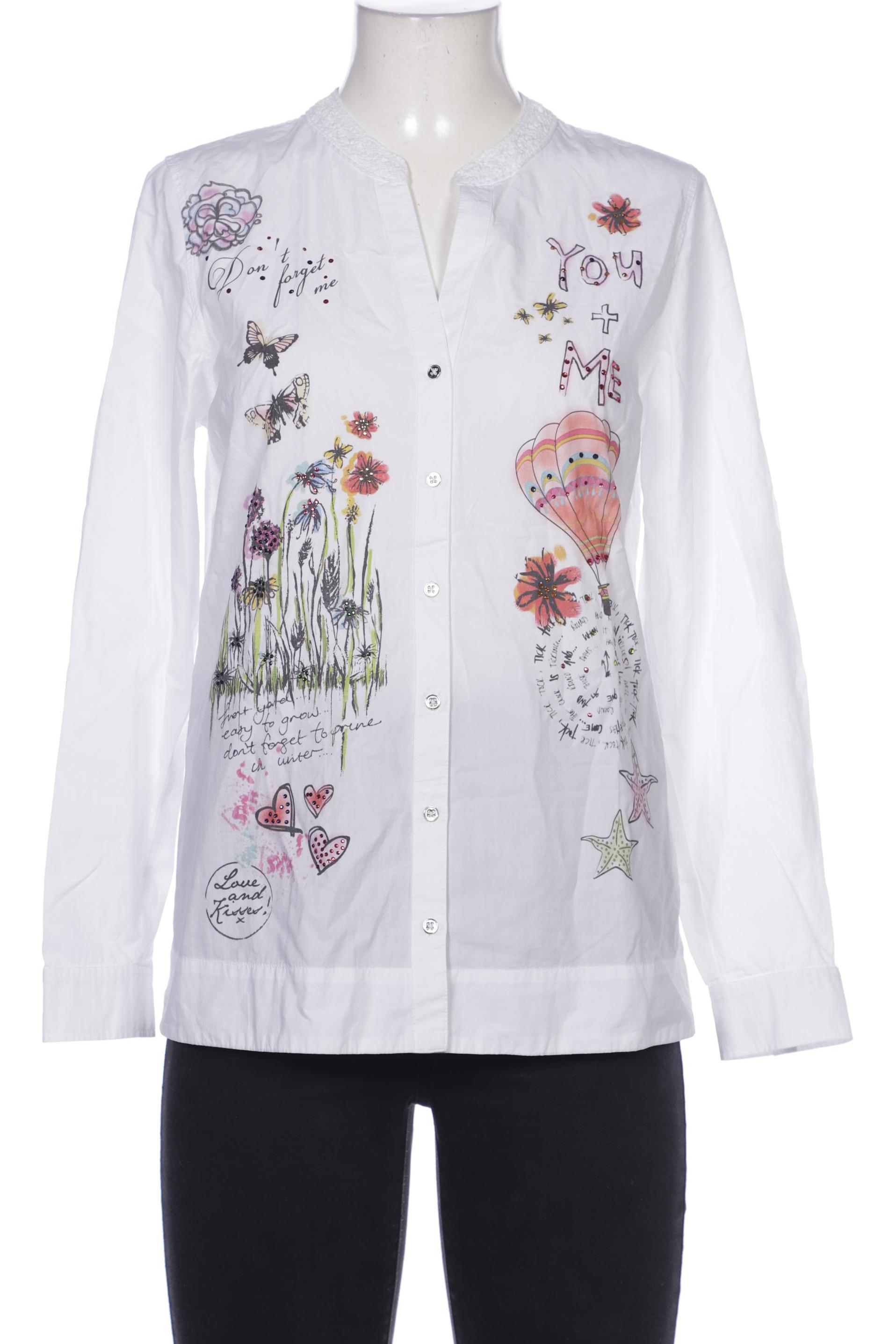 

Alba Moda Damen Bluse, weiß, Gr. 38