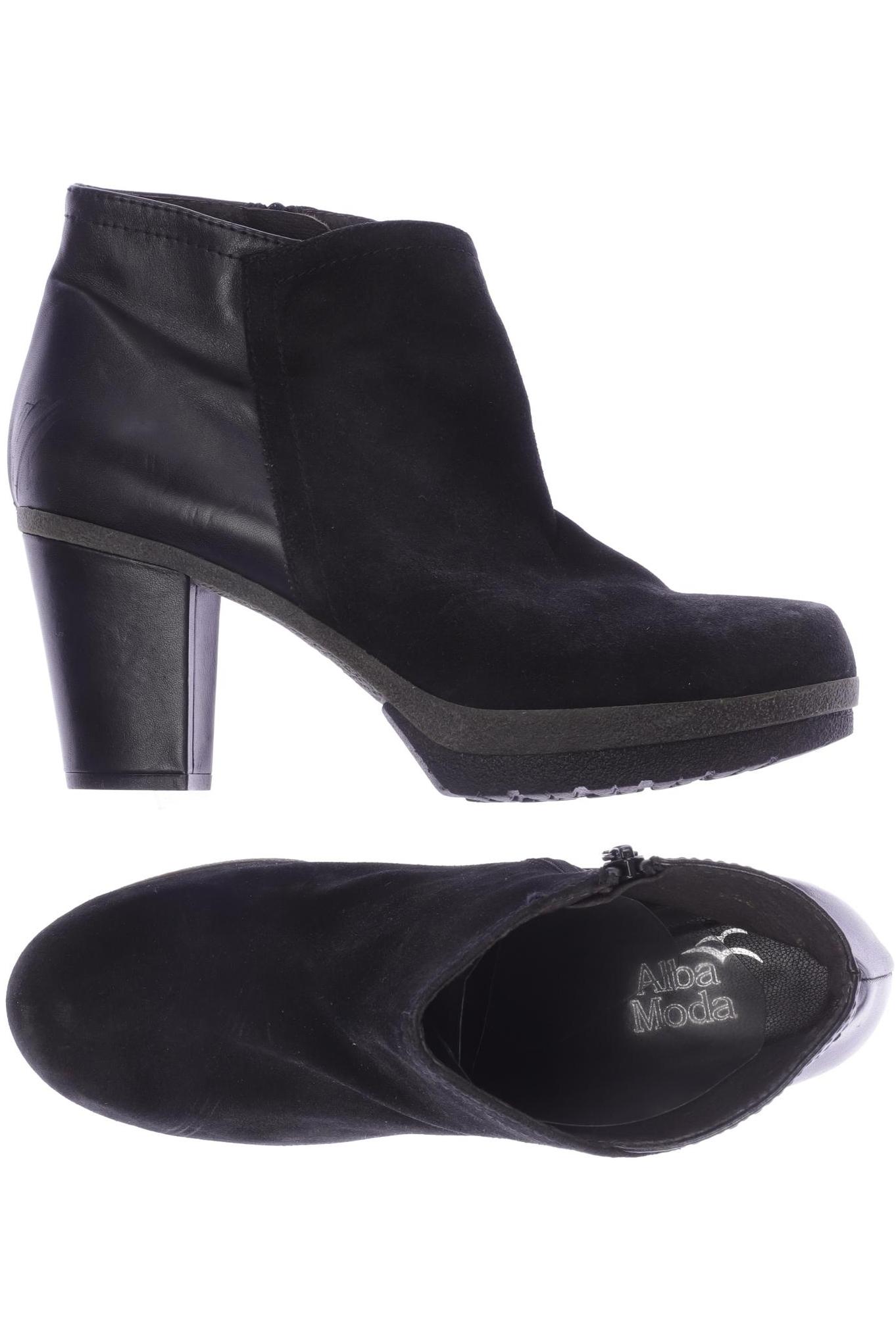 

Alba Moda Damen Stiefelette, schwarz
