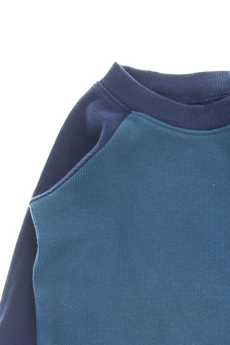 Thumbnail - Alba of Denmark Jungen Langarmshirt, blau, Gr. 92