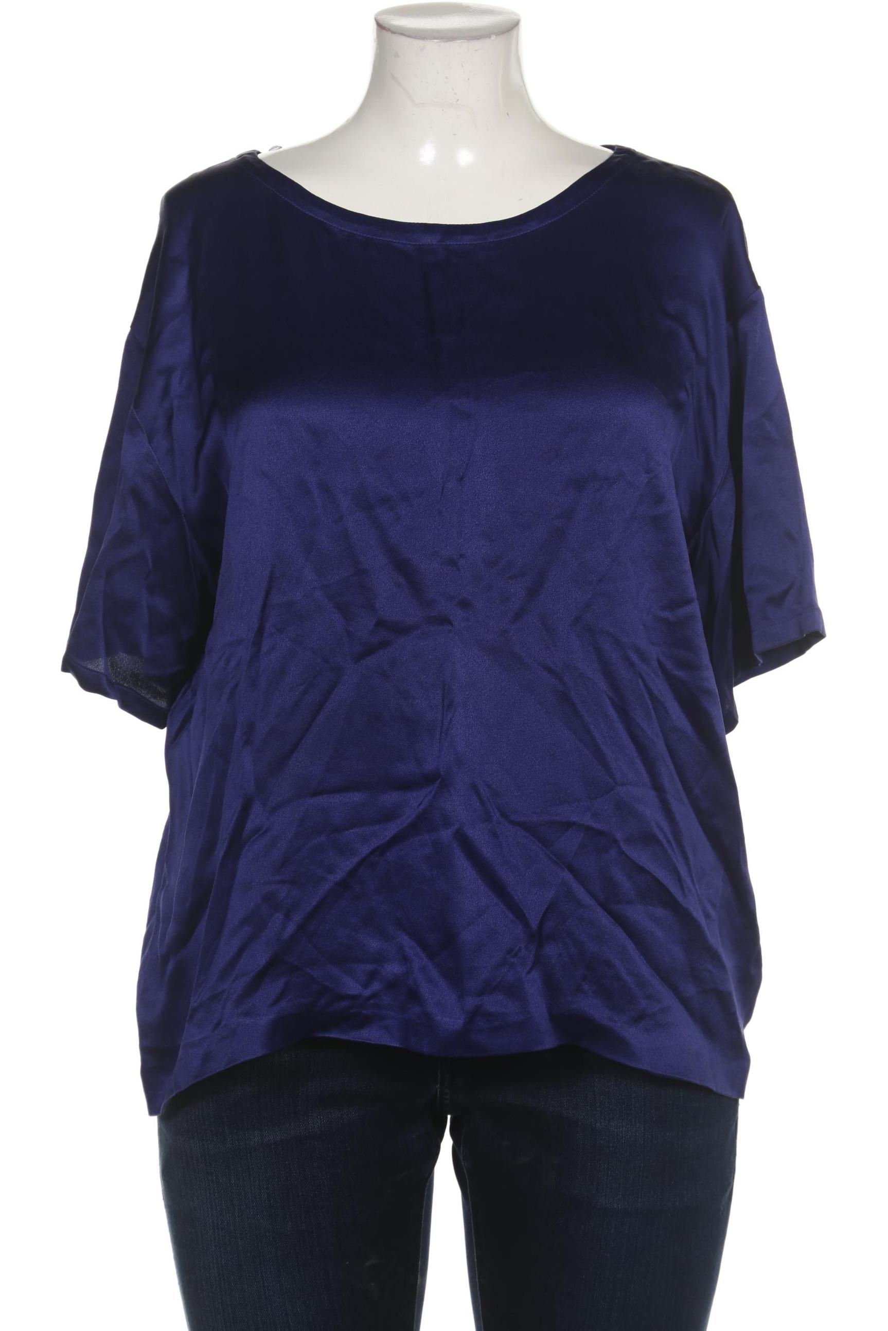 

Alberta Ferretti Damen Bluse, marineblau, Gr. 44