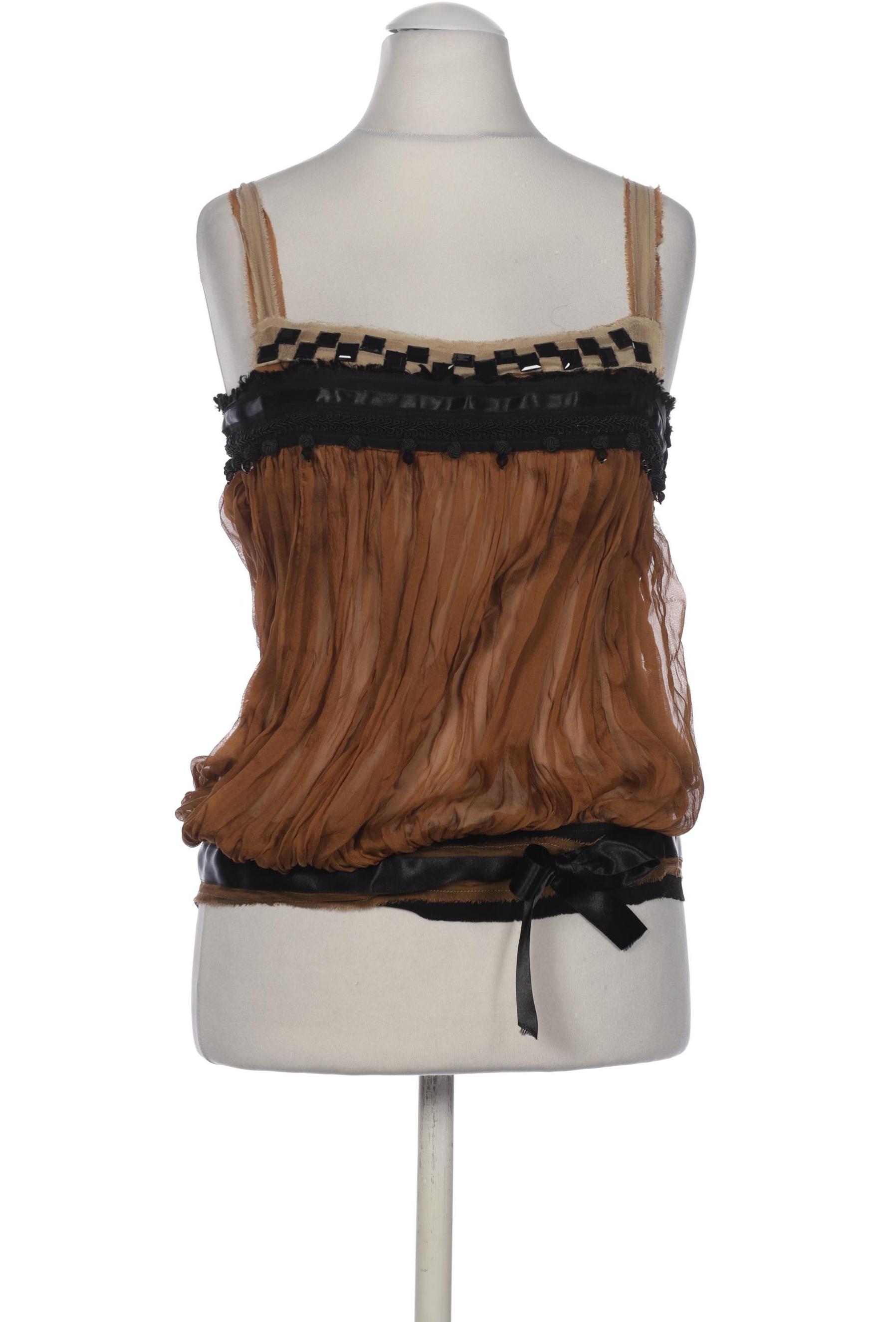 

Alberta Ferretti Damen Top, braun, Gr. 40