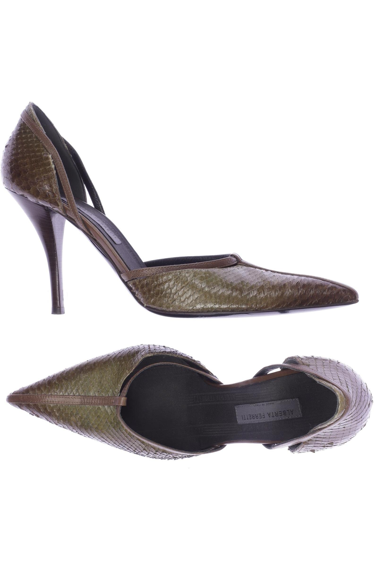 

Alberta Ferretti Damen Pumps, grün, Gr. 38.5
