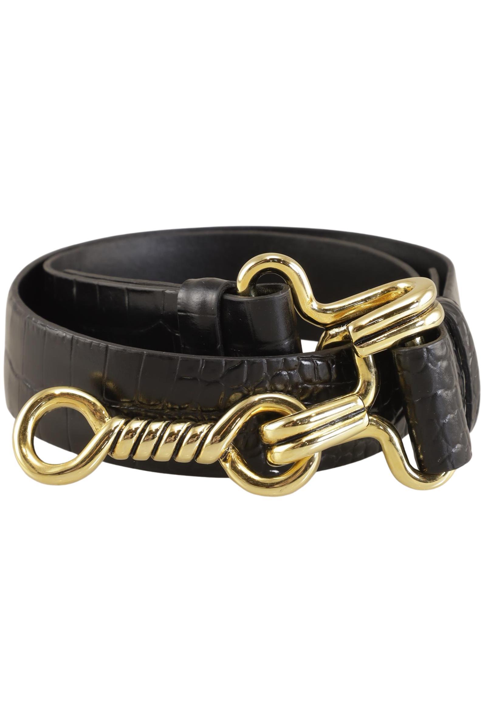 

Alberta Ferretti Damen Gürtel, schwarz, Gr. 80