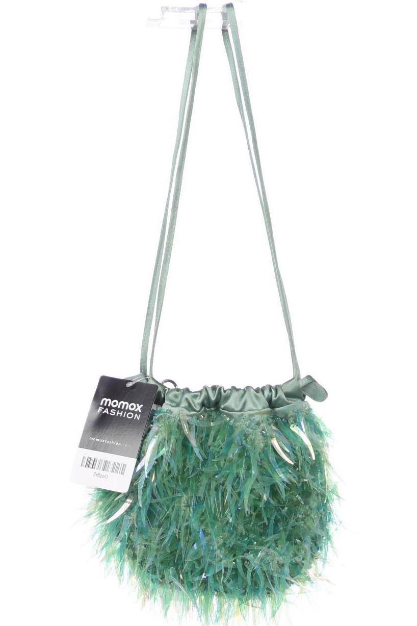 

Alberta Ferretti Damen Handtasche, türkis, Gr.