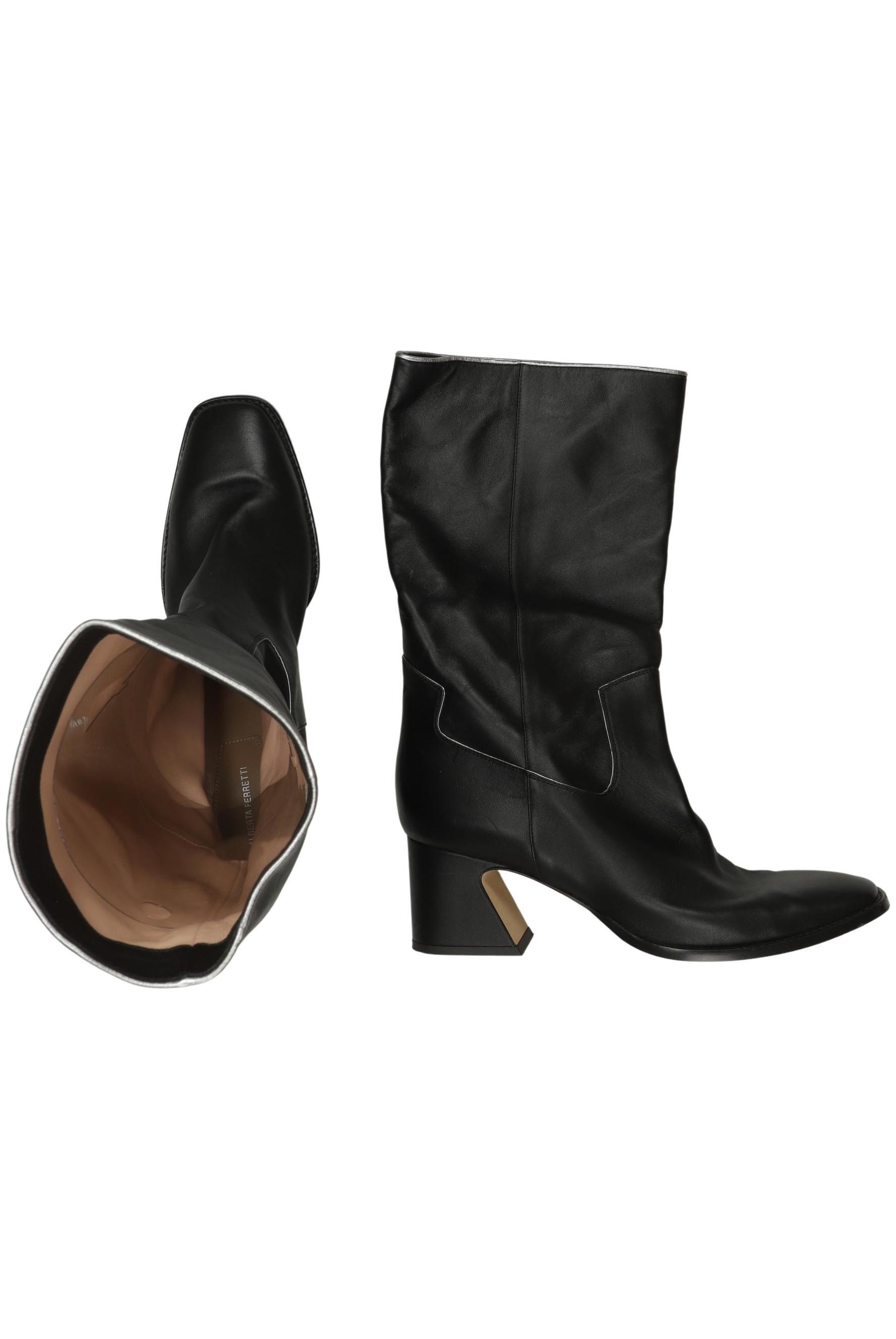 

Alberta Ferretti Damen Stiefel, schwarz, Gr. 41