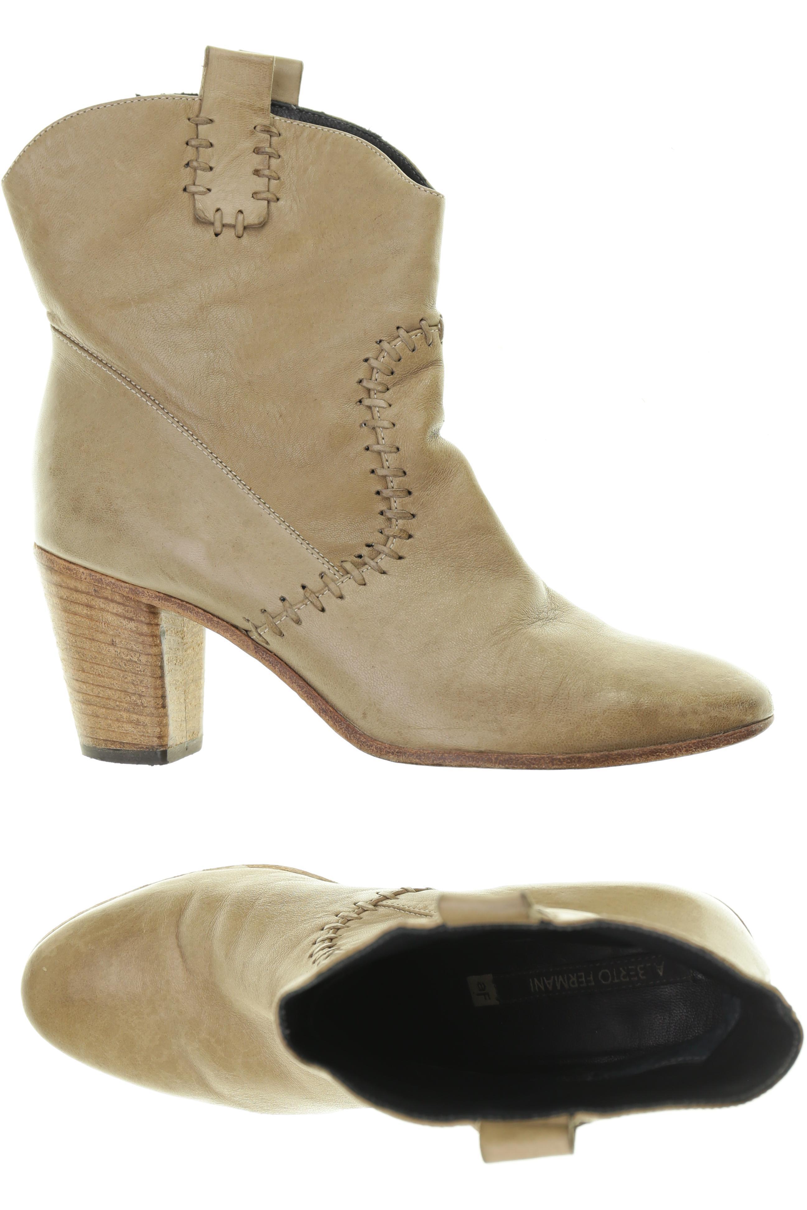 

Alberto Fermani Damen Stiefelette, beige, Gr. 38